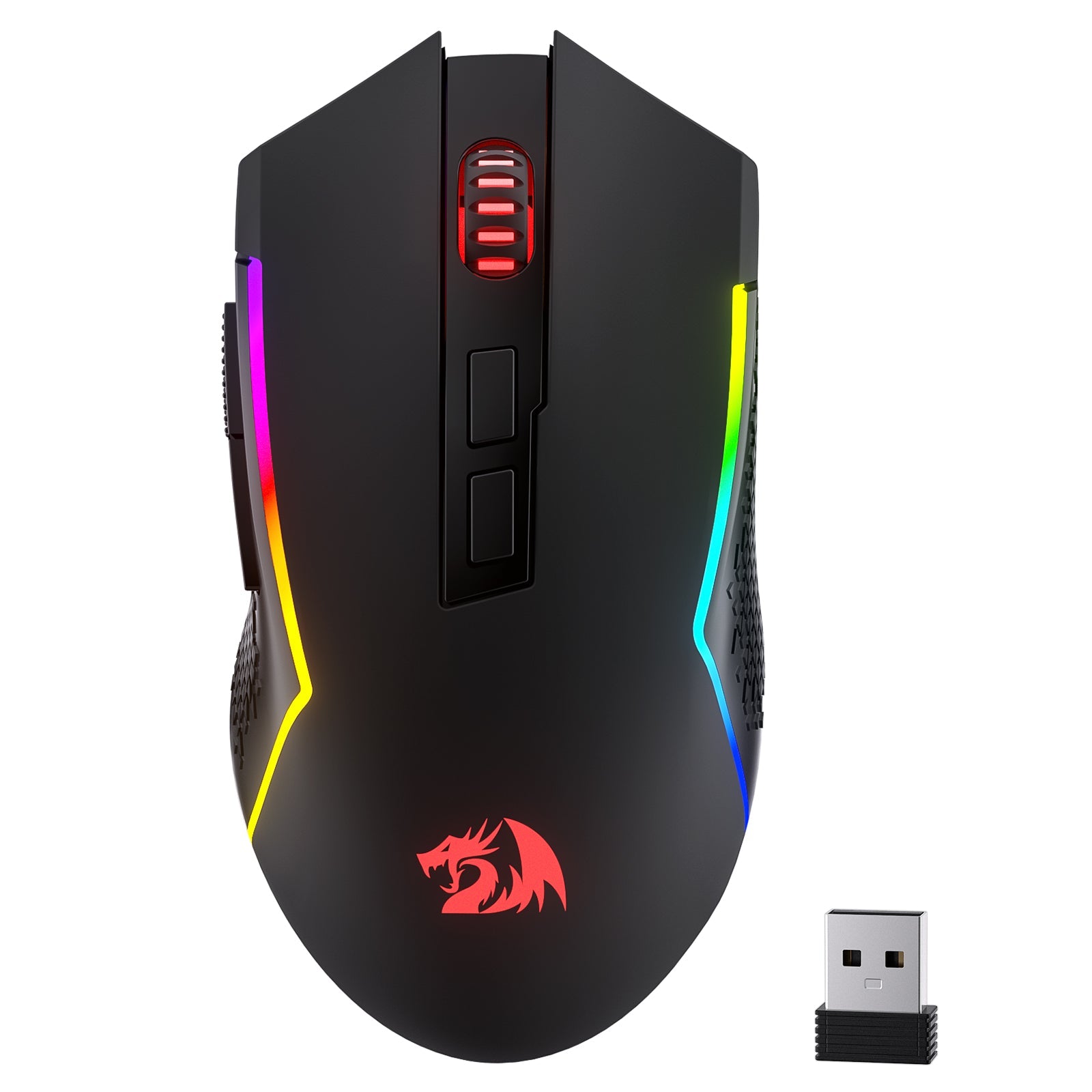 Tetikus Permainan Wayarles Redragon M693 RGB LIT