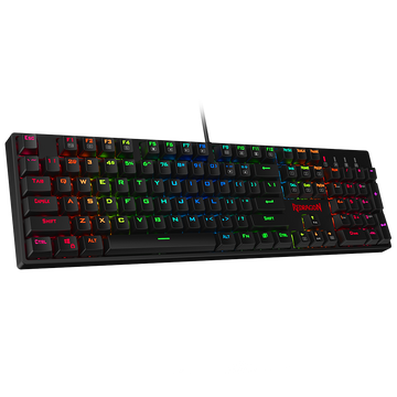 Papan Kekunci Berwayar Permainan Mekanikal Redragon K582-PRO dengan Suis Biru Optikal Ultra Pantas