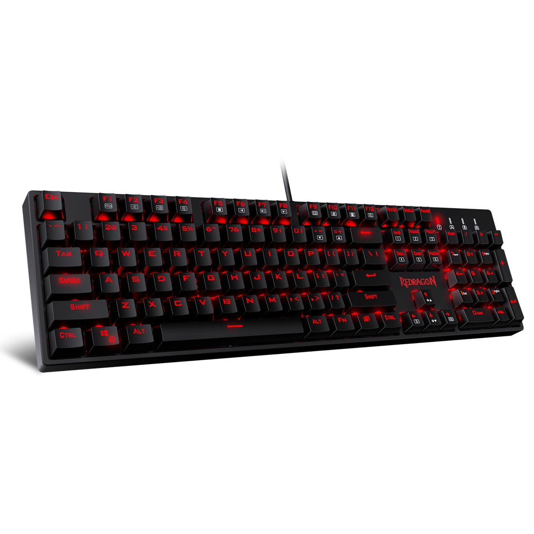 Redragon K582 SURARA Red LED Backlit Mechanical Gaming Keyboard 1