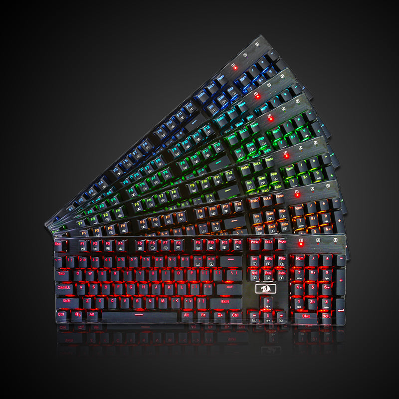 Papan Kekunci Permainan Mekanikal K556 RGB 104 Kekunci