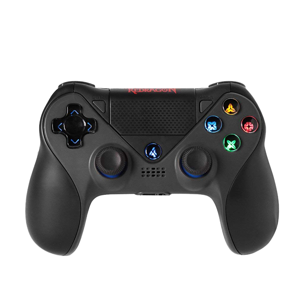 Alat Kawalan Jauh Permainan Wayarles Redragon G809 JUPITER Alat Kawalan Joy stick Bluetooth untuk Nintendo Switch, Play Station 4 PS4