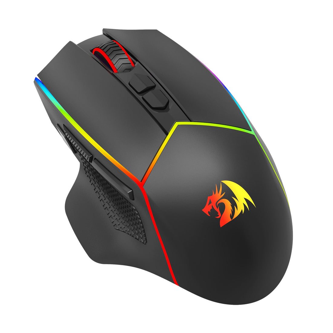 Tetikus permainan Redragon AXE PRO M814RGB 3 mod sambungan