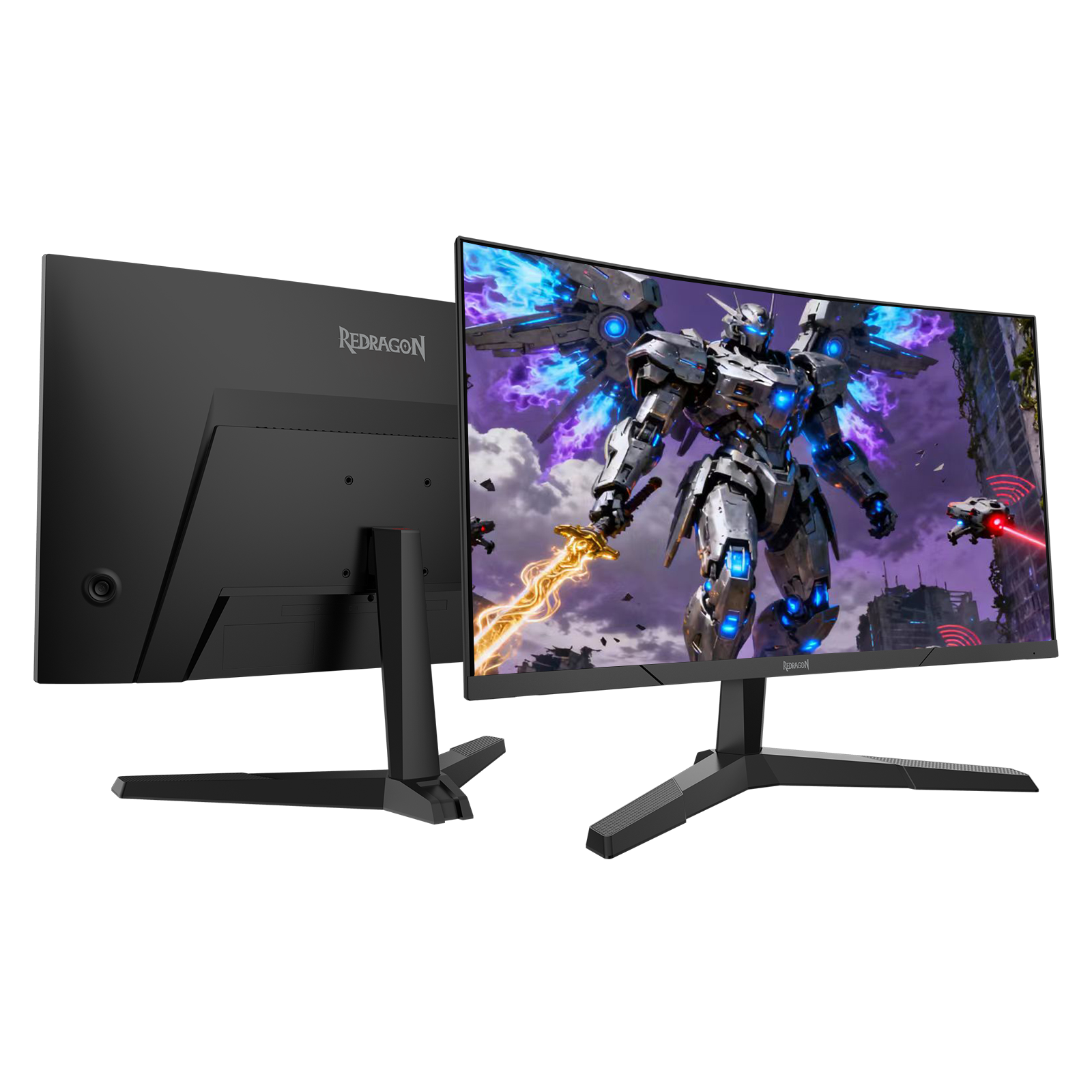 Redragon GM24G3C 24 Inci 180Hz Monitor Permainan LED Melengkung FHD