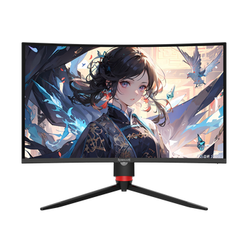 Monitor Permainan VA QHD Melengkung Redragon GMQ2712RVC 27 Inci