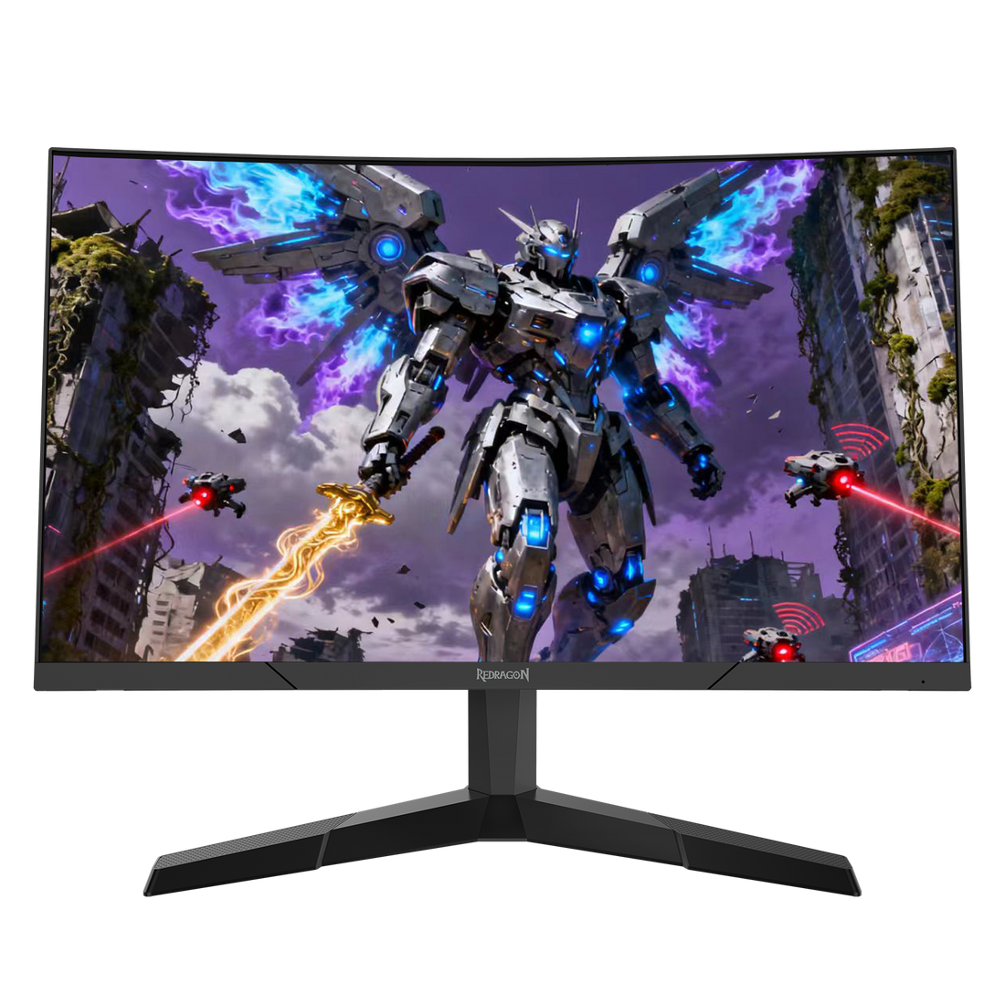 Redragon GM24G3C 24 Inci 180Hz Monitor Permainan LED Melengkung FHD