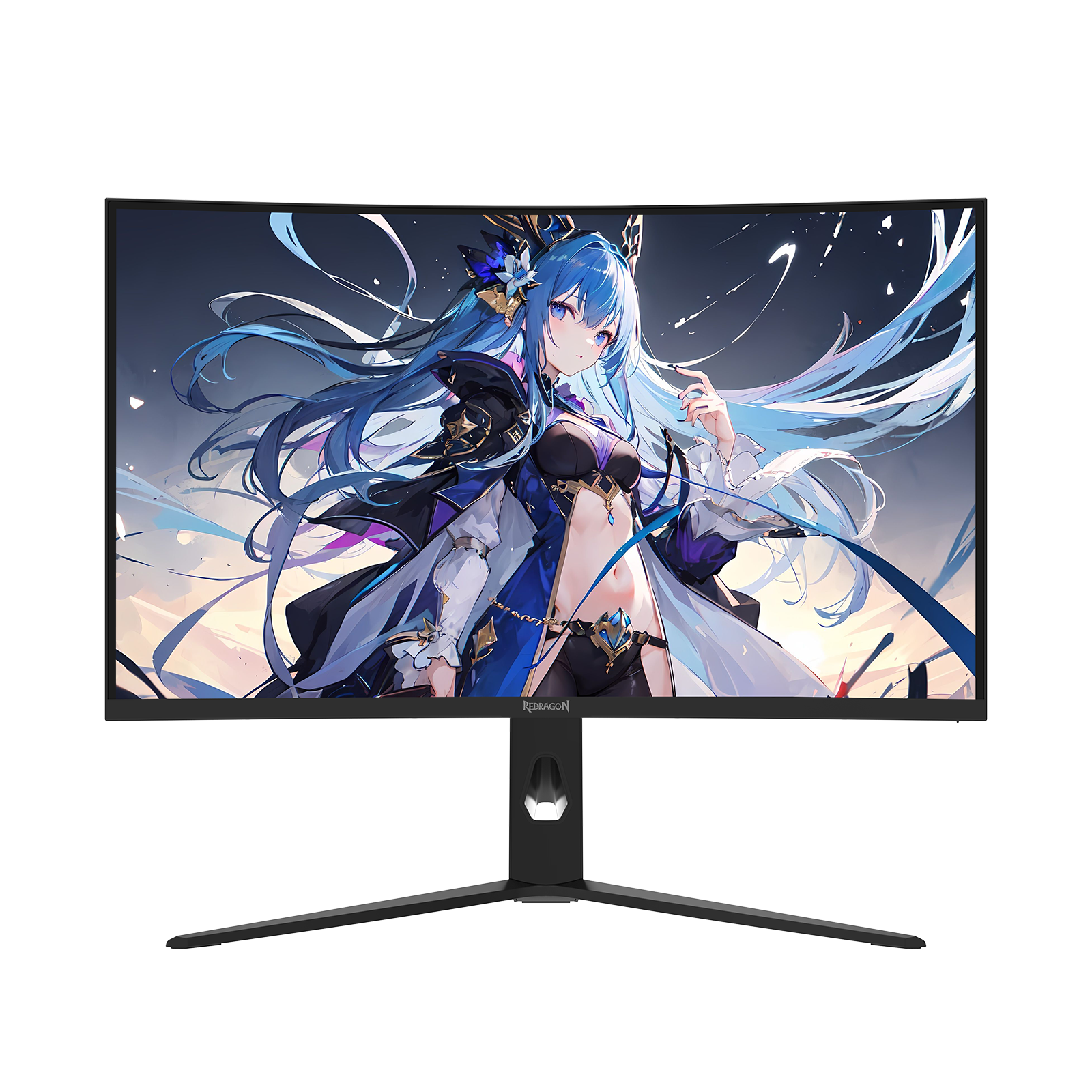 Monitor Permainan LED QHD Melengkung Redragon GMQ3212RVC 32 Inci 180Hz