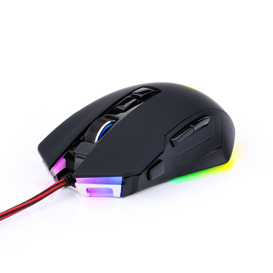 Redragon M715 DAGGER Tetikus Permainan Boleh Atur Cara Berketepatan Tinggi dengan 7 mod lampu latar RGB