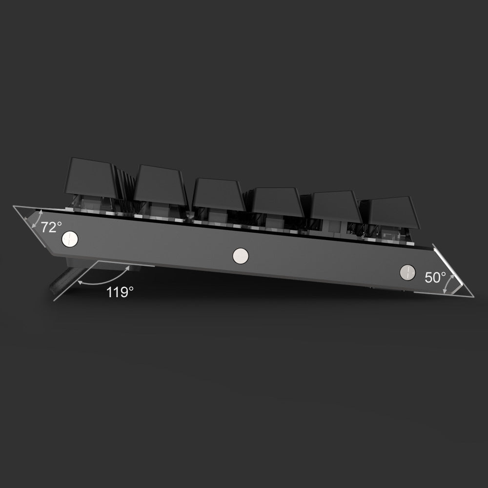 Papan Kekunci Permainan Mekanikal Berlampu Belakang RGB Redragon K570 PARTRUCA