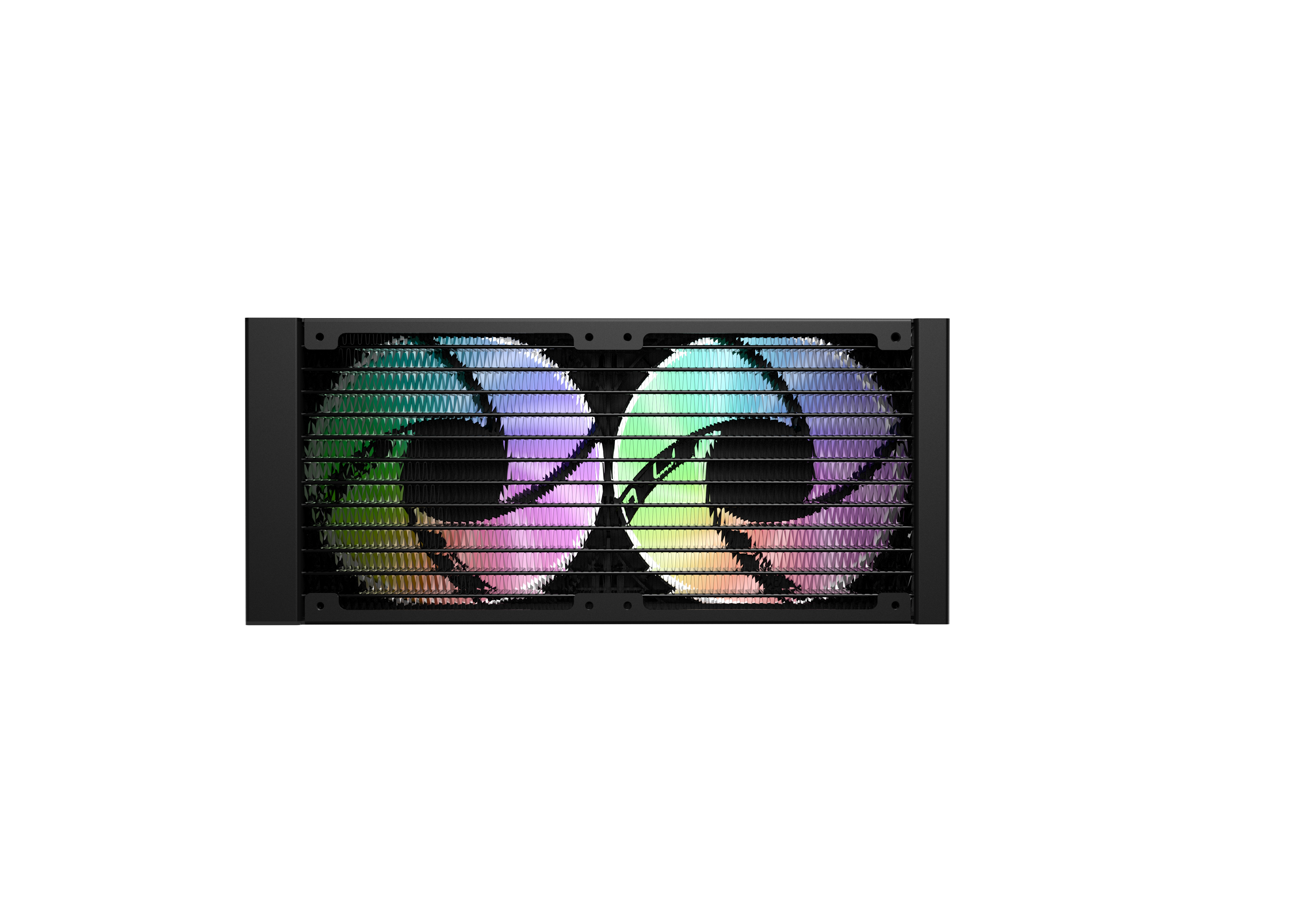 Pengejuk Cecair CPU REDRAGON CCW-1019 240 dengan Paparan Suhu 2x Kipas RGB 12cm