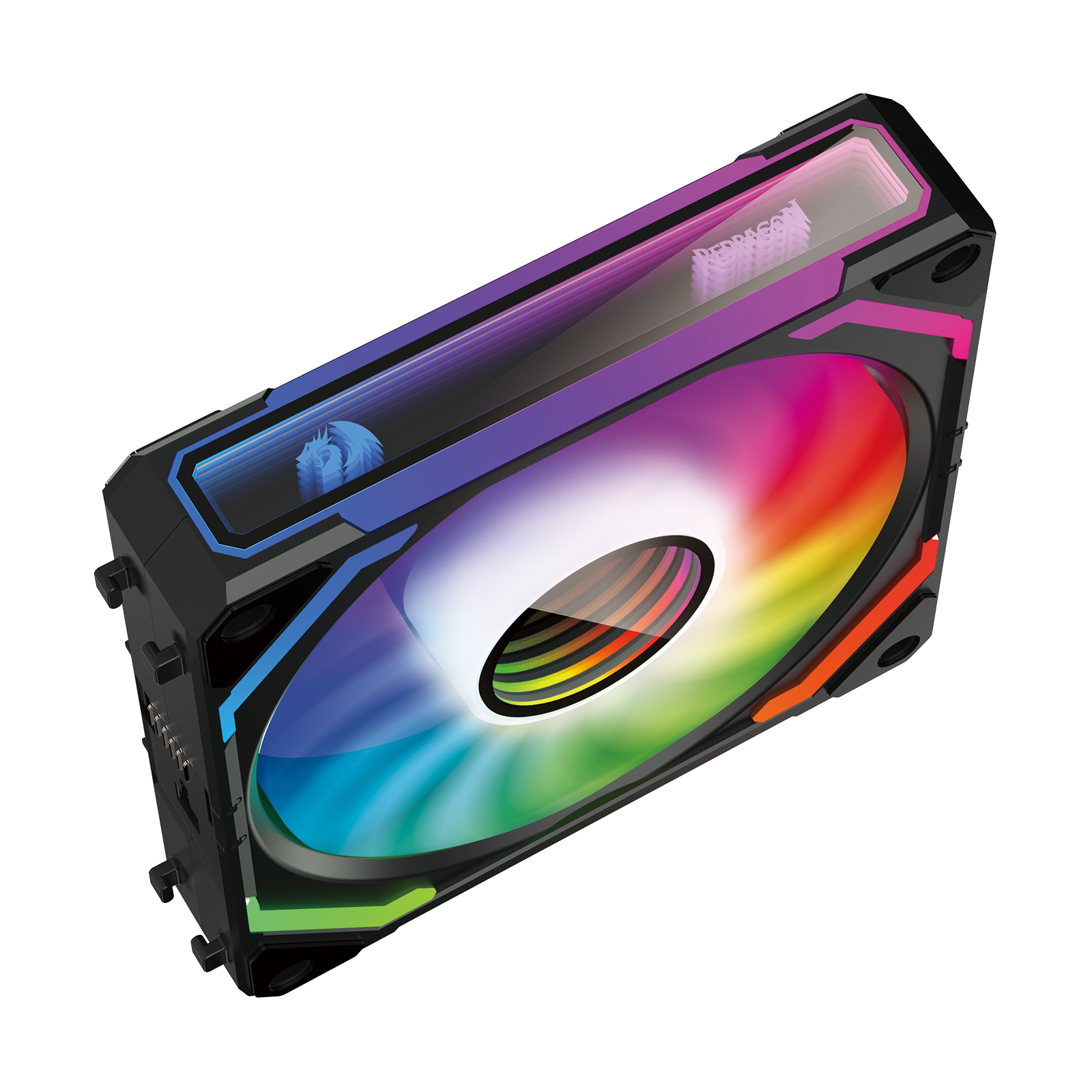 Kipas Penyejuk PC Rantai Daisy GC-F012 12cm ARGB