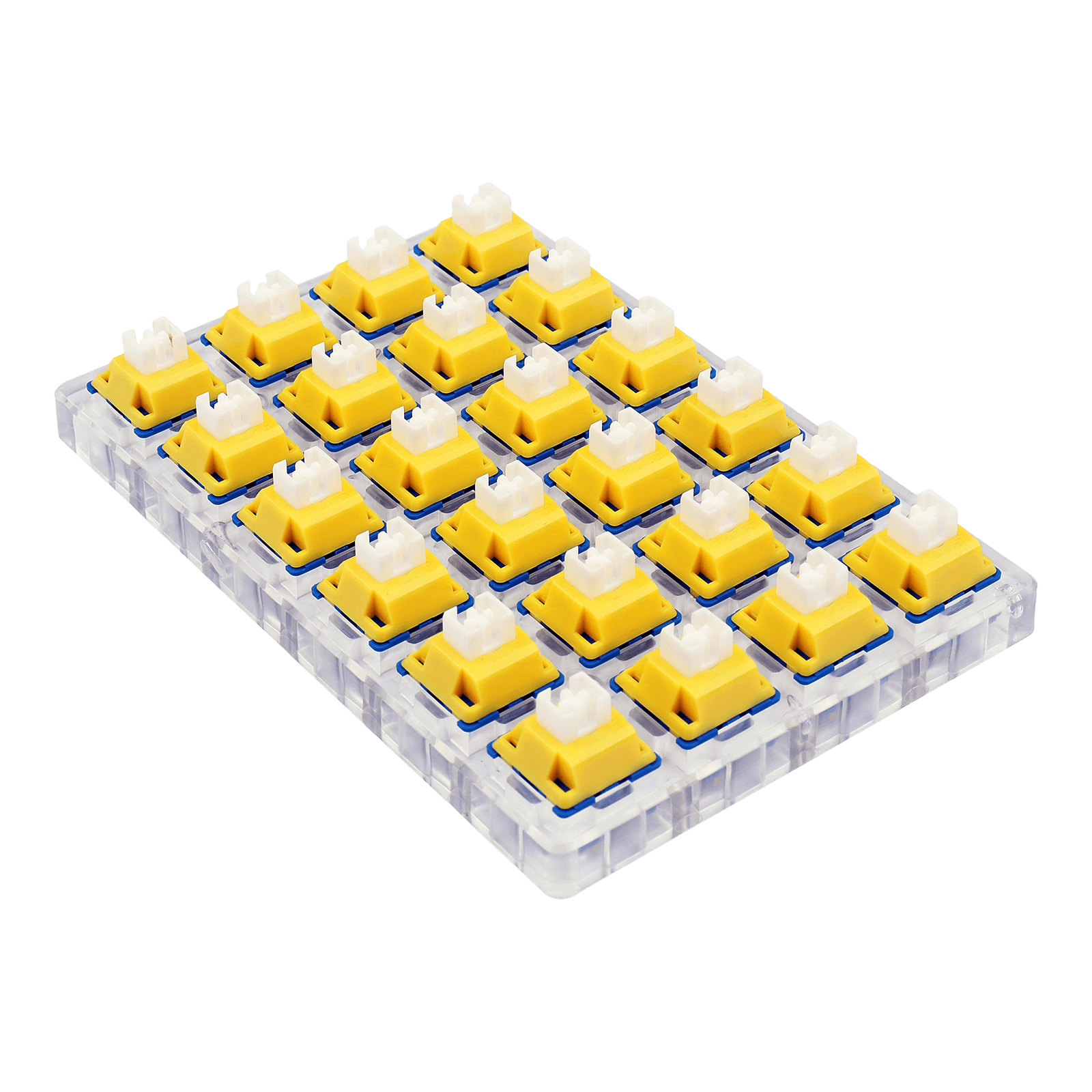 Redragon A113 Bullet-B Suis Mekanikal Taktil, Mod Suis Kliki Papan Kekunci DIY Hot-Swappable, 50 Juta Klik (24 Pcs Suis, Penarik Keycap + Suis)