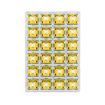 Redragon A113 Bullet-B Suis Mekanikal Taktil, Mod Suis Kliki Papan Kekunci DIY Hot-Swappable, 50 Juta Klik (24 Pcs Suis, Penarik Keycap + Suis)