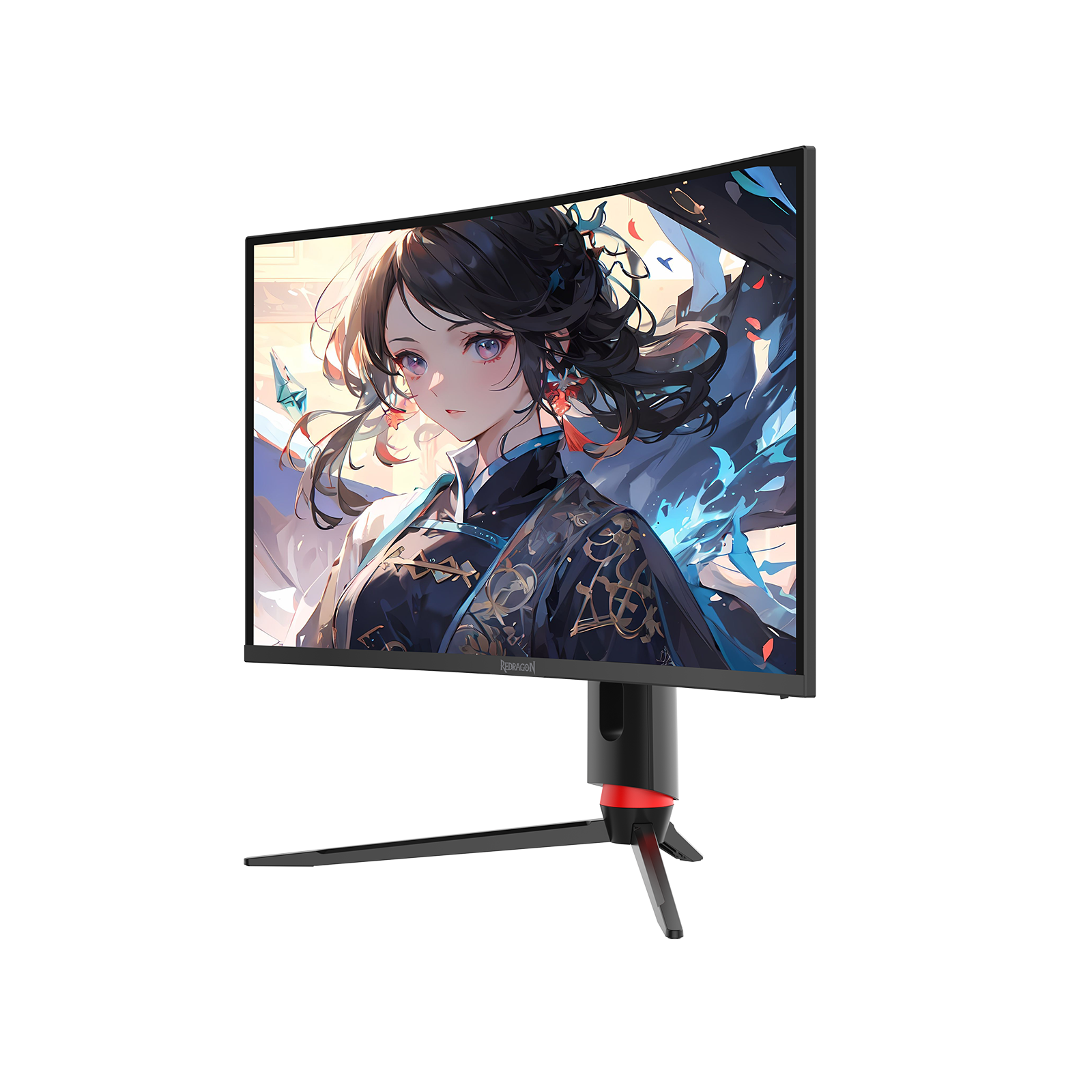 Monitor Permainan VA QHD Melengkung Redragon GMQ2712RVC 27 Inci