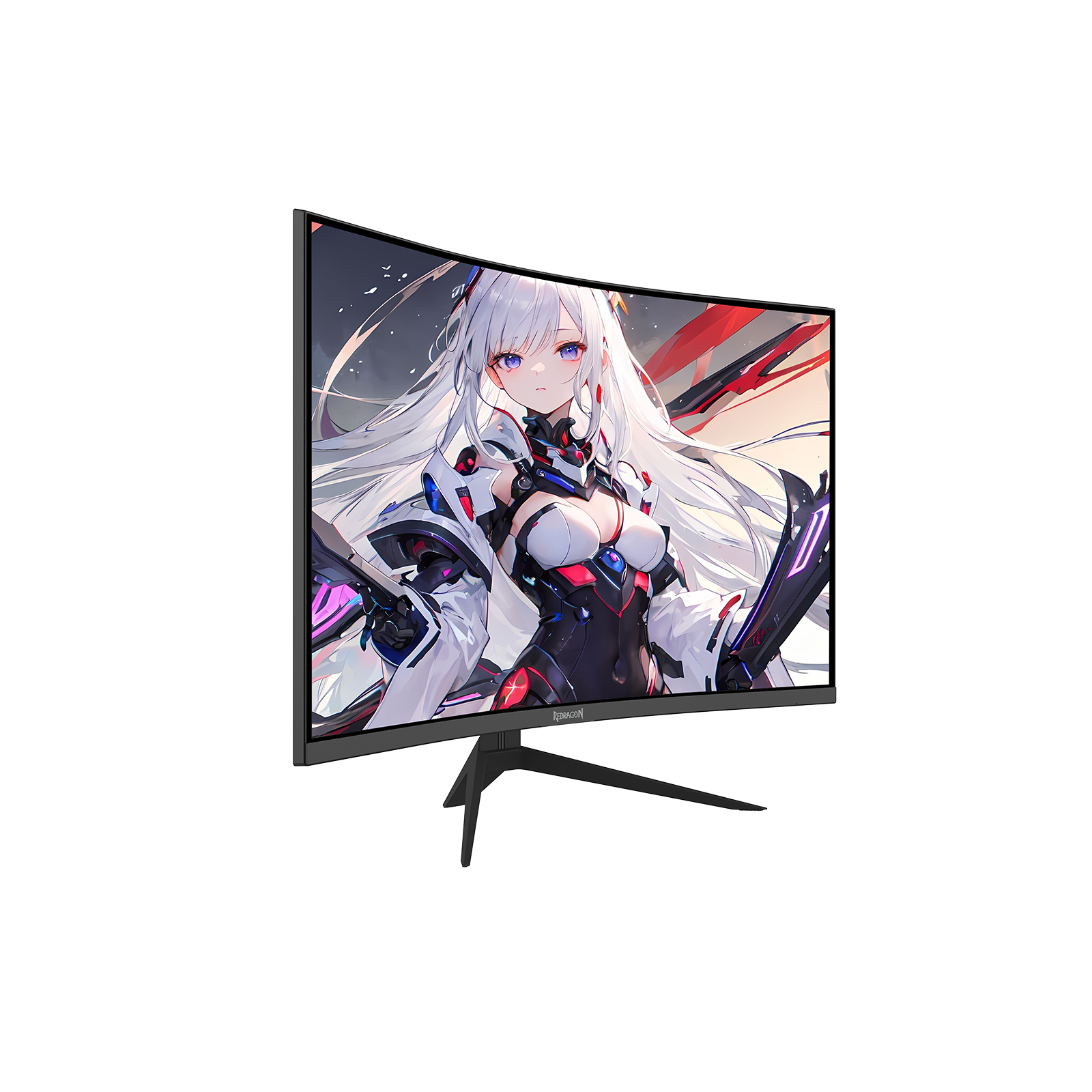 Redragon GMQ3225RVC 32 Inci 180Hz Monitor Permainan VA QHD Melengkung
