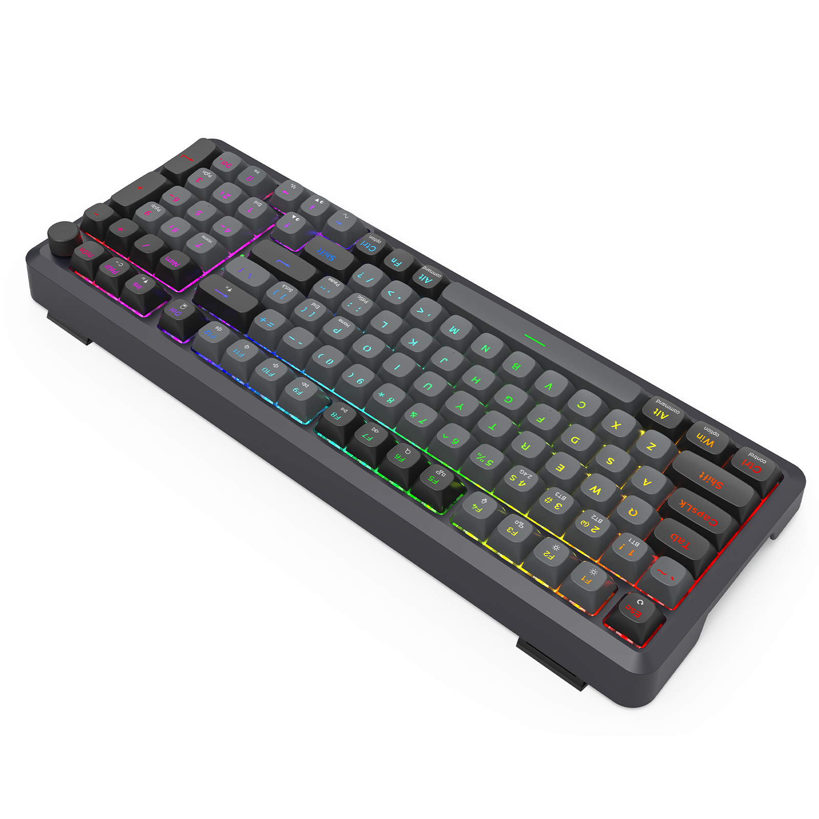 BRAGI PRO K688-RGB-PRO Papan Kekunci Mekanikal Permainan Pemasangan GASKET Sambungan 3-Mod