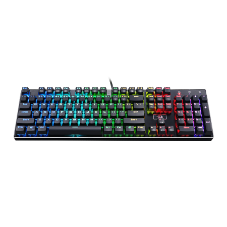 Papan Kekunci Permainan Mekanikal K556 RGB 104 Kekunci