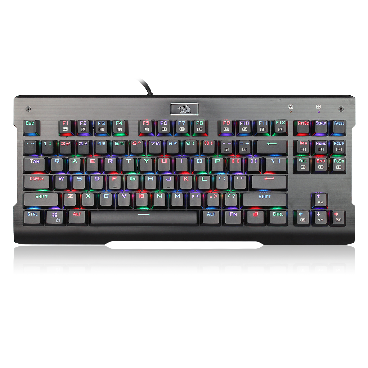 Papan Kekunci Permainan Mekanikal Redragon K561 RGB 87 Kekunci