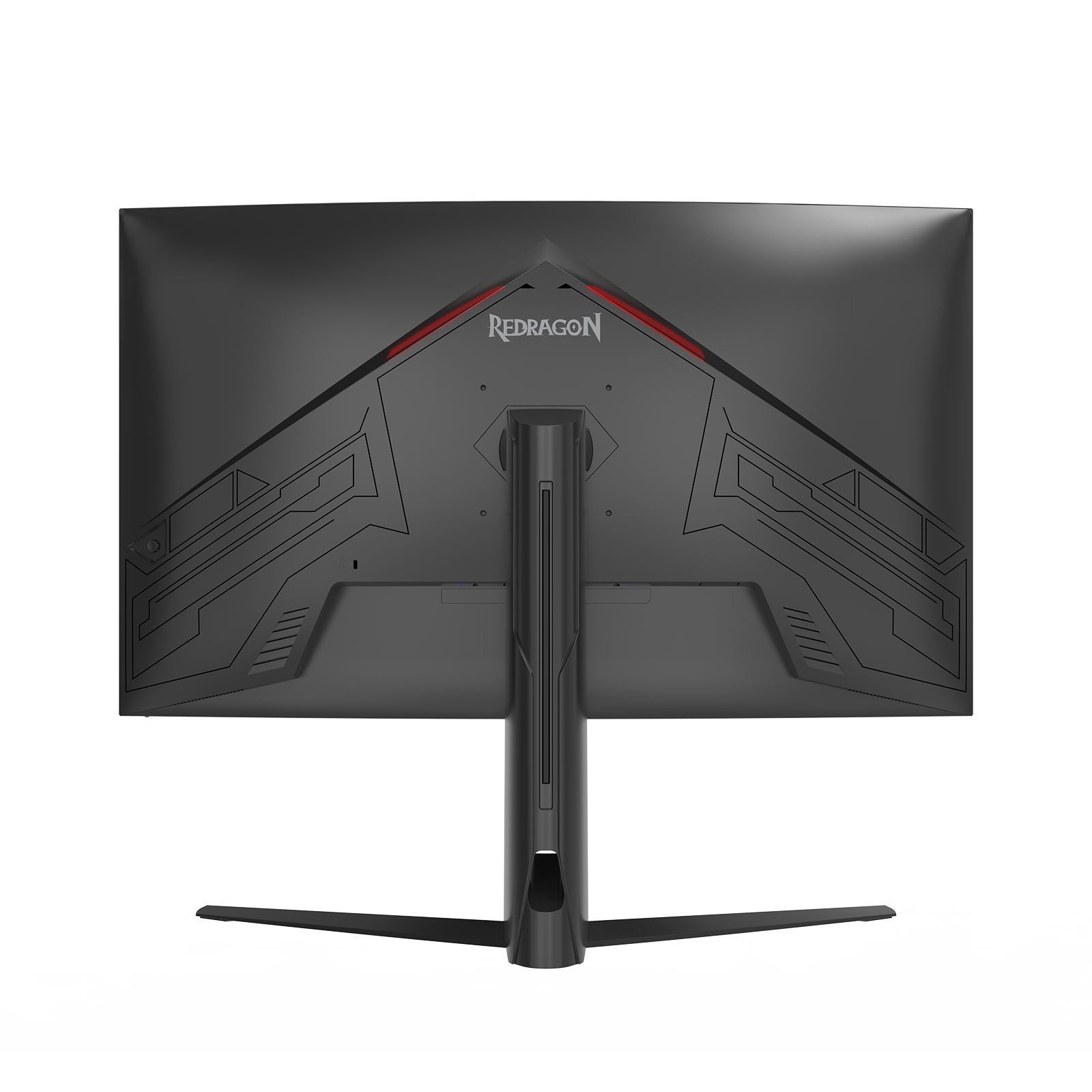 Monitor Permainan LED QHD Melengkung Redragon GMQ3212RVC 32 Inci 180Hz