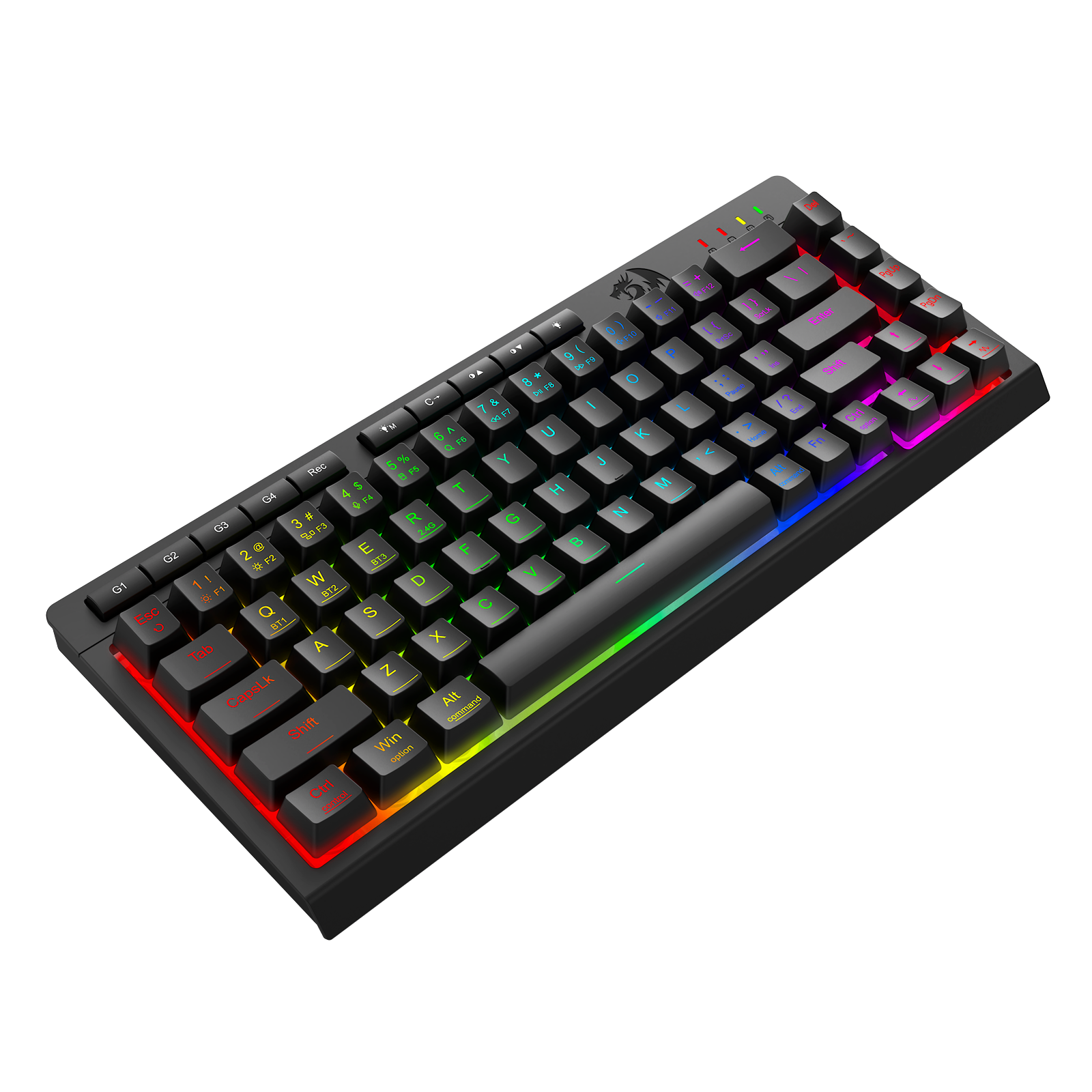 Papan Kekunci Gaming Membran Sambungan 3 Mod CRESCENT 68 PRO K519RGB-PRO