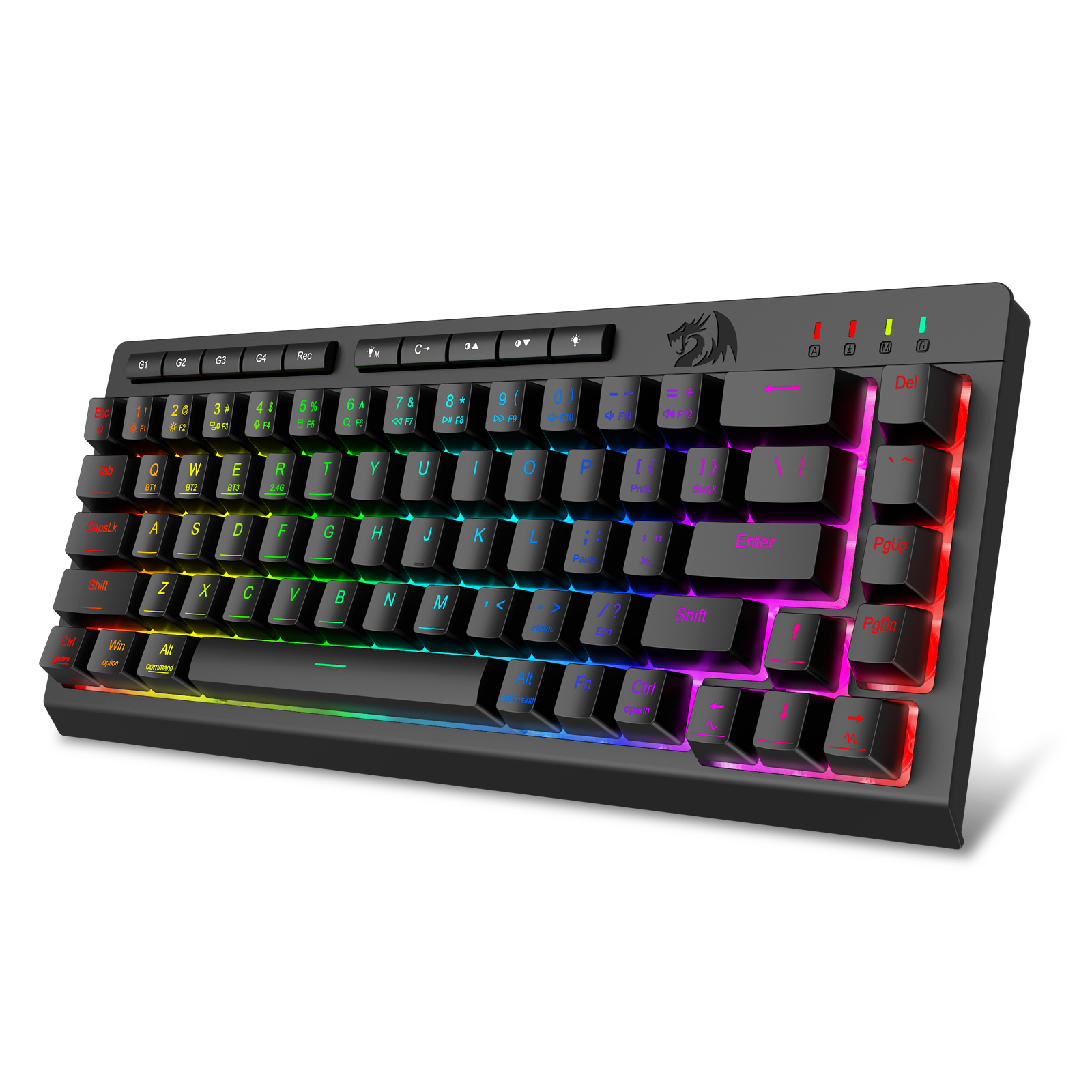 Papan Kekunci Gaming Membran Sambungan 3 Mod CRESCENT 68 PRO K519RGB-PRO