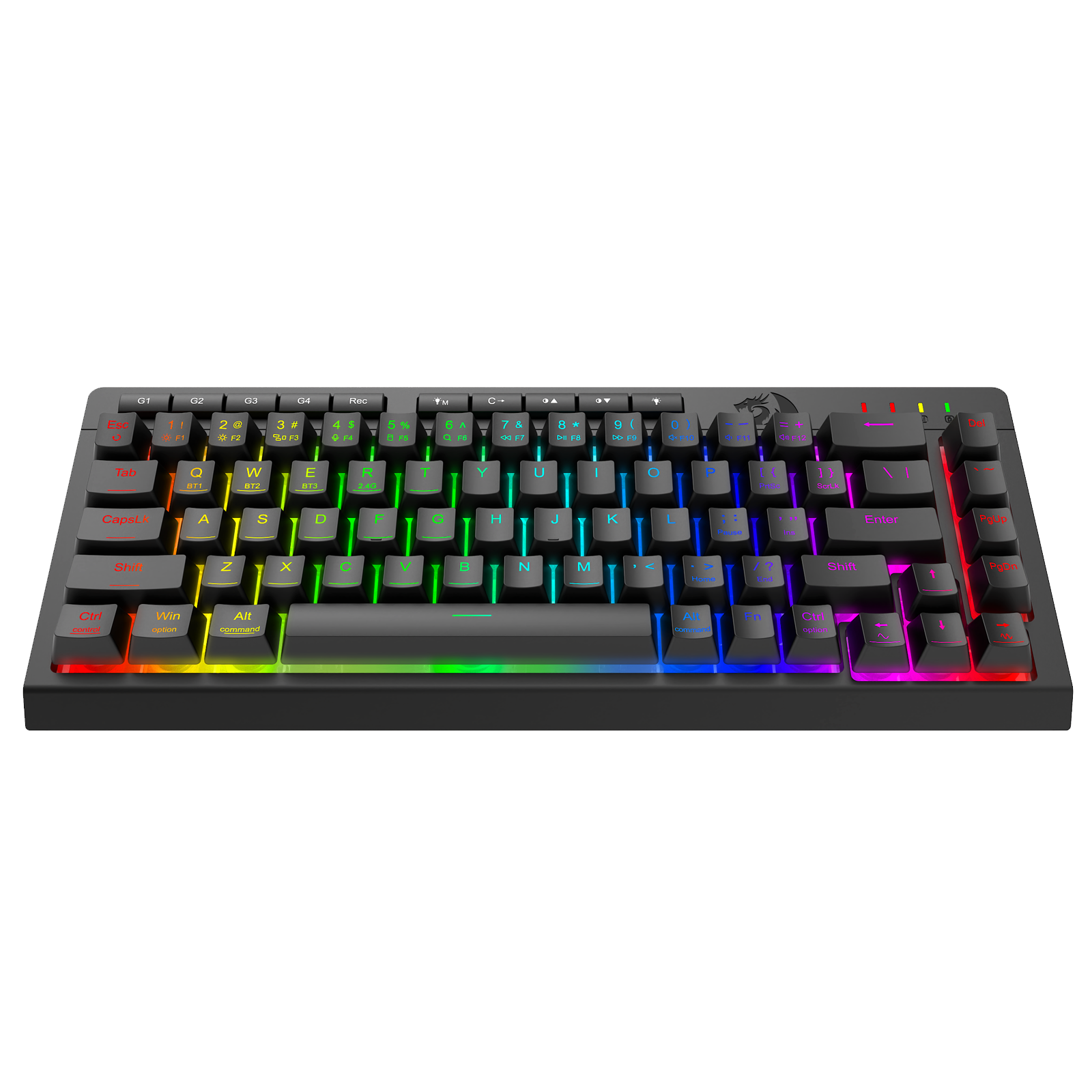 Papan Kekunci Gaming Membran Sambungan 3 Mod CRESCENT 68 PRO K519RGB-PRO