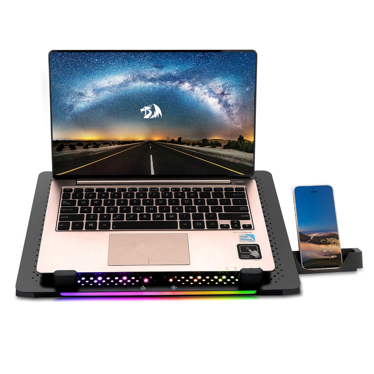 Penyejuk CPU Komputer Riba Redragon GCP500