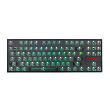 Papan Kekunci Permainan Mekanikal Lampu Latar RGB DIY Barebone Redragon BBK552
