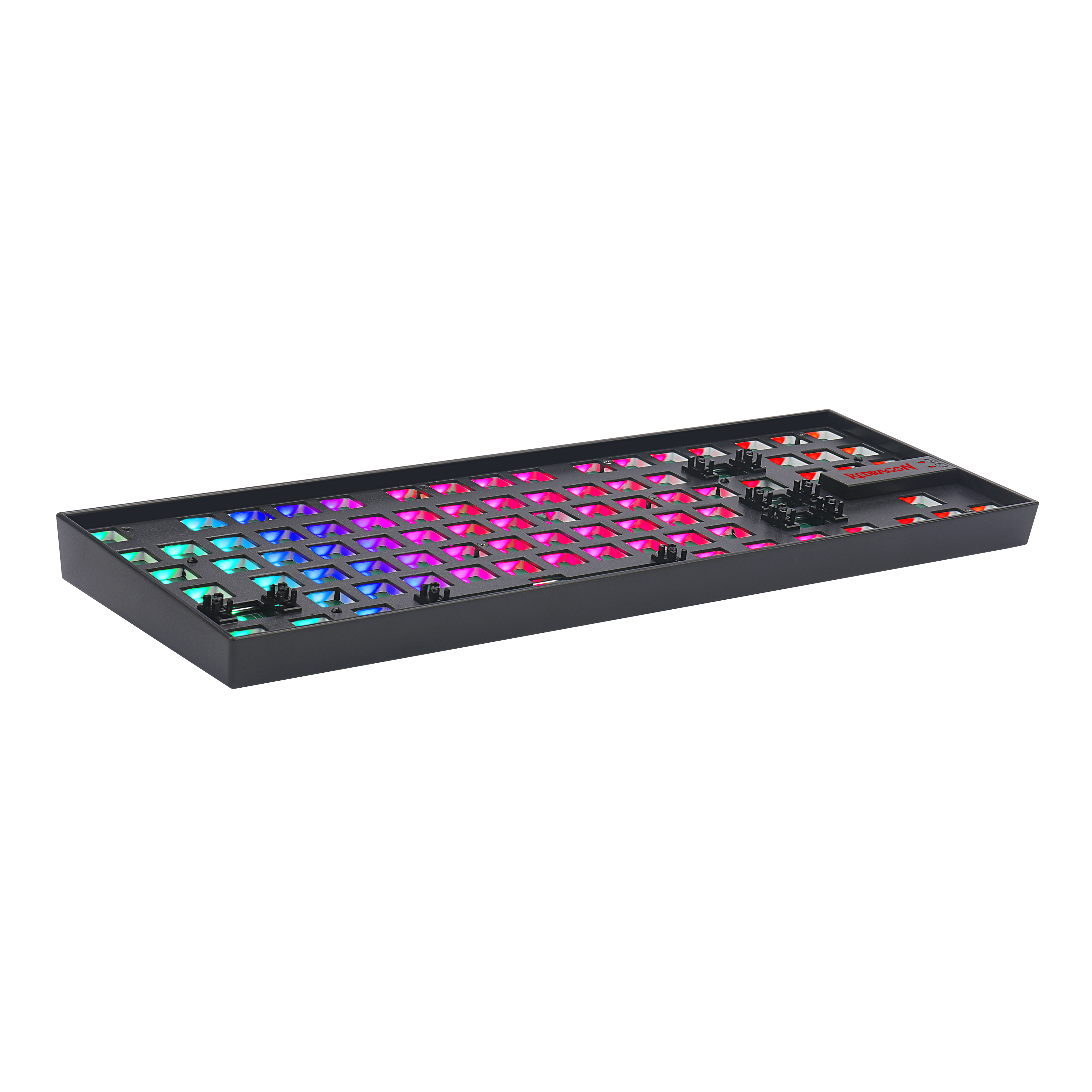 Papan Kekunci Permainan Mekanikal Lampu Latar RGB DIY Barebone Redragon BBK552