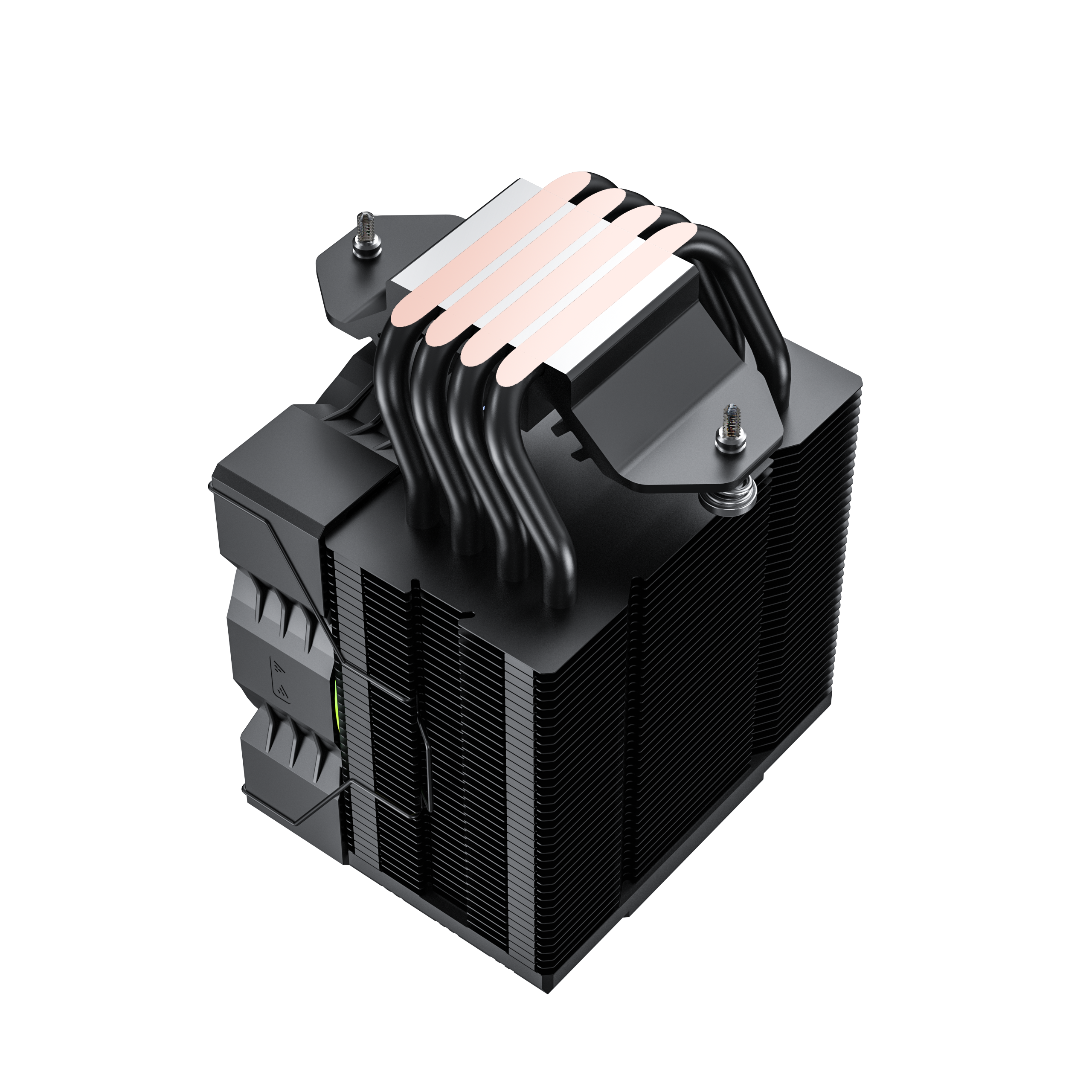 Penyejuk CPU REDRAGON CC-1014 Dengan Paparan Suhu Kipas RGB 9cm 4 Pipa Haba