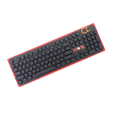 Keycaps Retro Mesin Taip Steampunk Redragon A106 104 kekunci