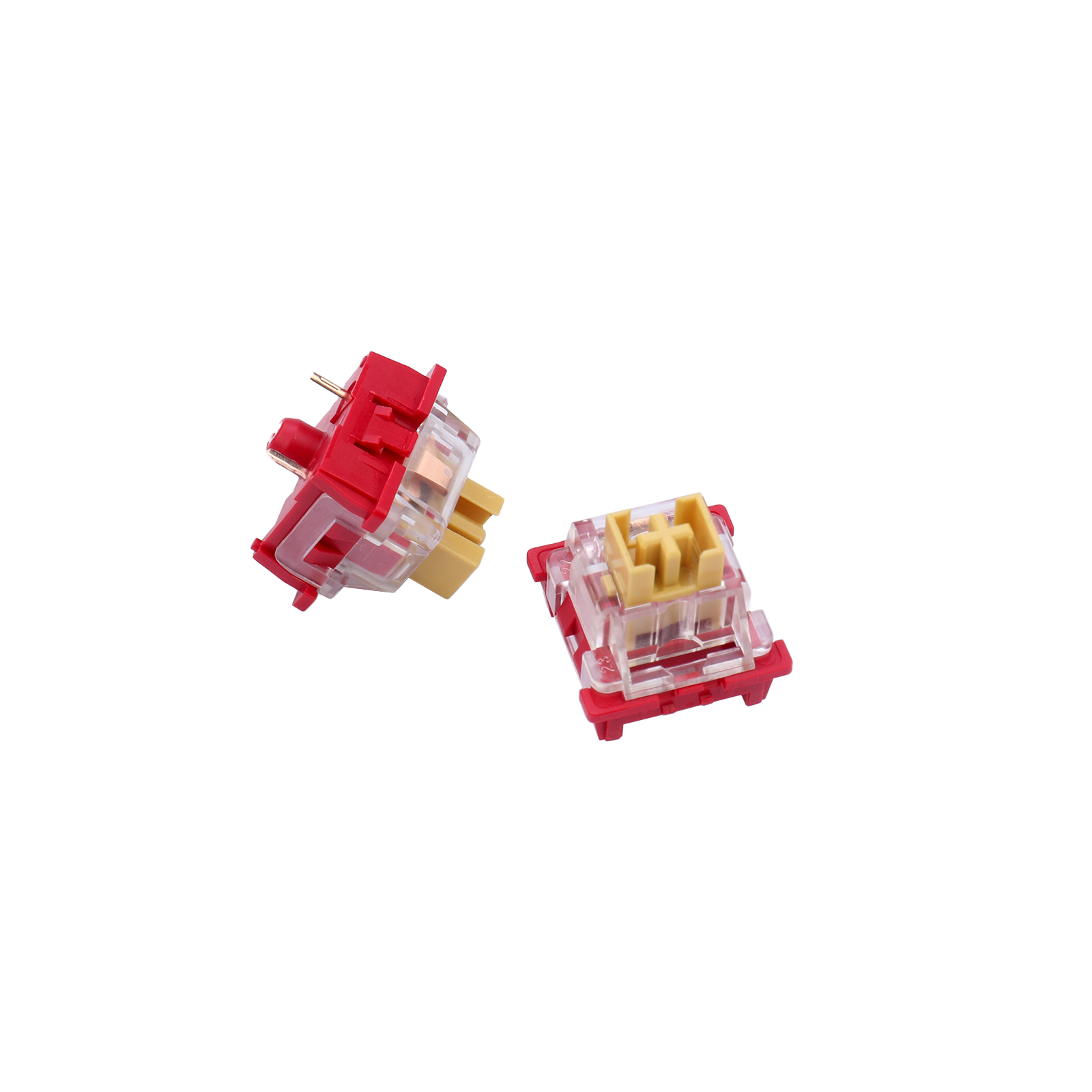 Redragon A113 Bullet-F Suis Mekanikal Taktil, Mod Suis Klik Papan Kekunci DIY Hot-Swappable, 50 Juta Klik (24 Pcs Suis, Pemetik Papan Kekunci + Suis)