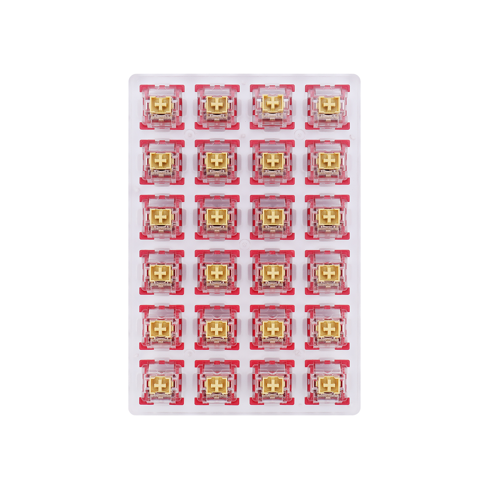Redragon A113 Bullet-F Suis Mekanikal Taktil, Mod Suis Klik Papan Kekunci DIY Hot-Swappable, 50 Juta Klik (24 Pcs Suis, Pemetik Papan Kekunci + Suis)