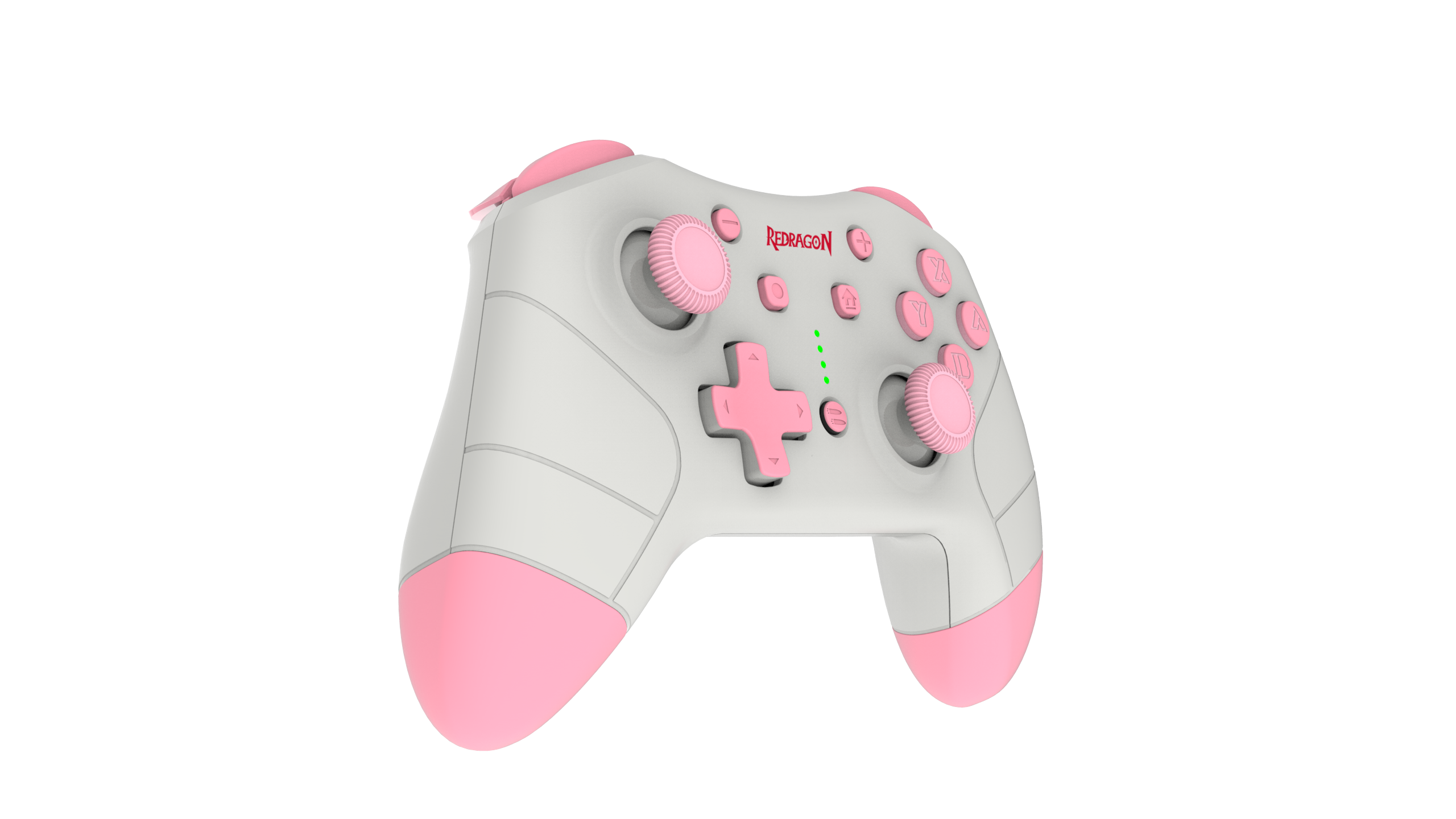 Redragon Pluto G815 (Merah Jambu) Gamepad untuk suis