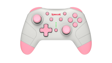 Redragon Pluto G815 (Merah Jambu) Gamepad untuk suis
