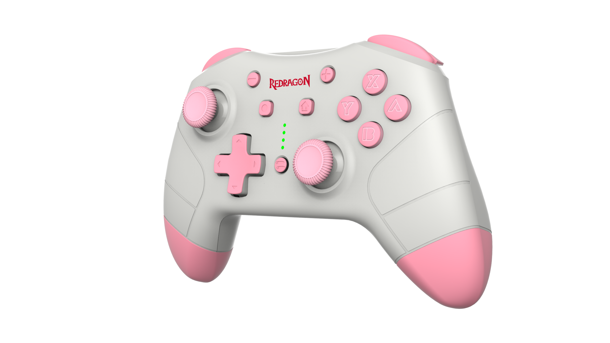 Redragon Pluto G815 (Merah Jambu) Gamepad untuk suis