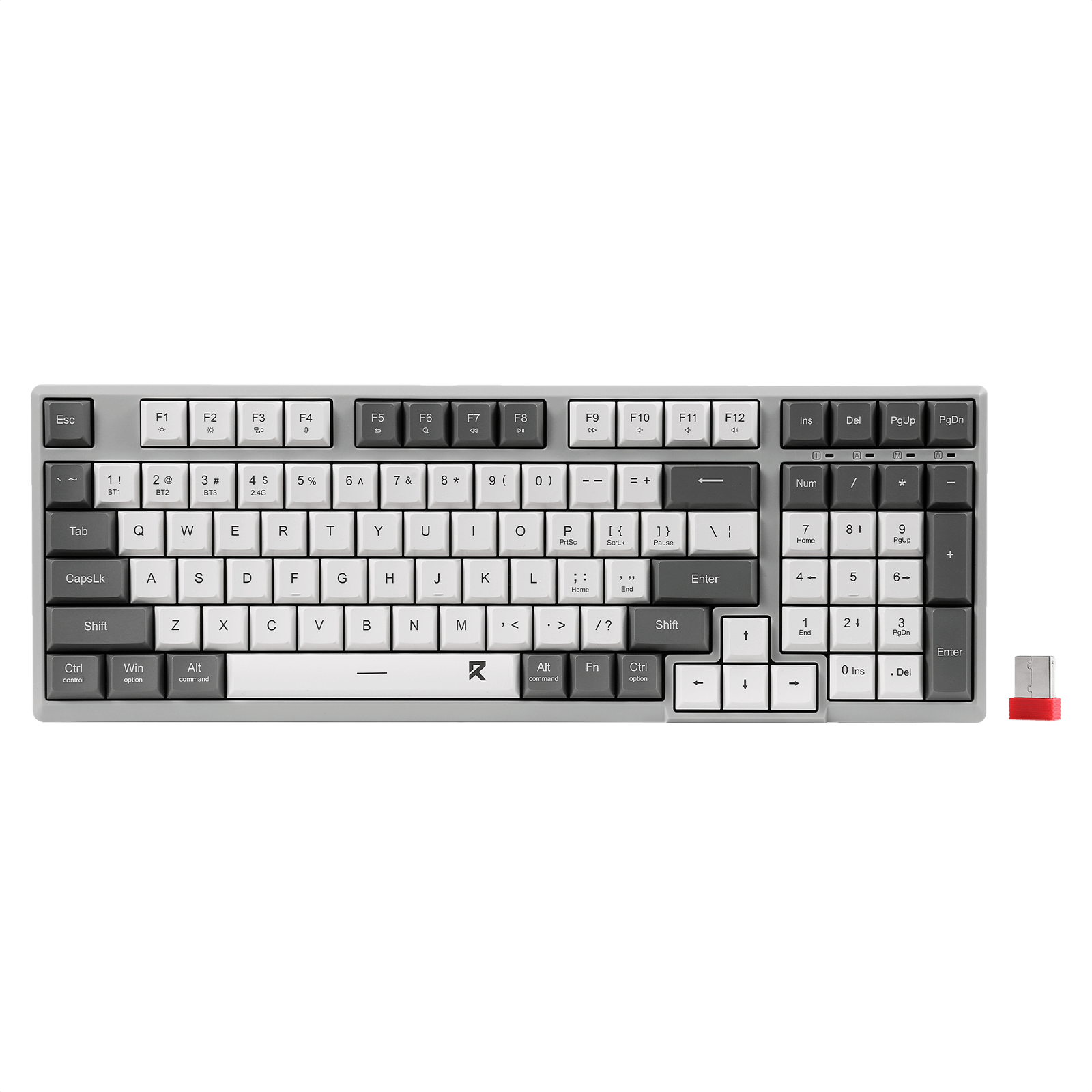 Redragon BK7114 96% 98 Keys Scissor Mechanism Slim Wireless Keyboard