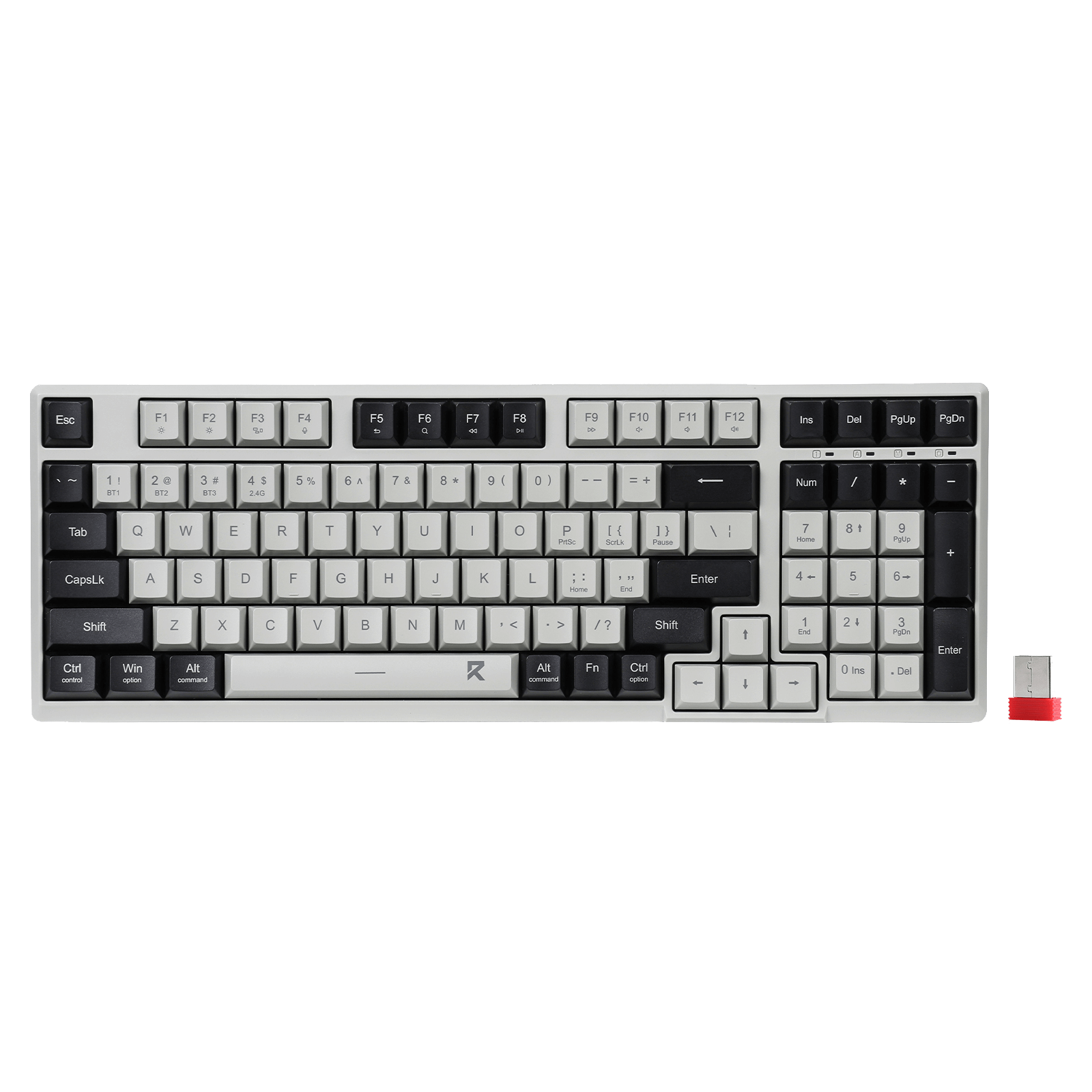 Redragon BK7114 96% 98 Keys Scissor Mechanism Slim Wireless Keyboard