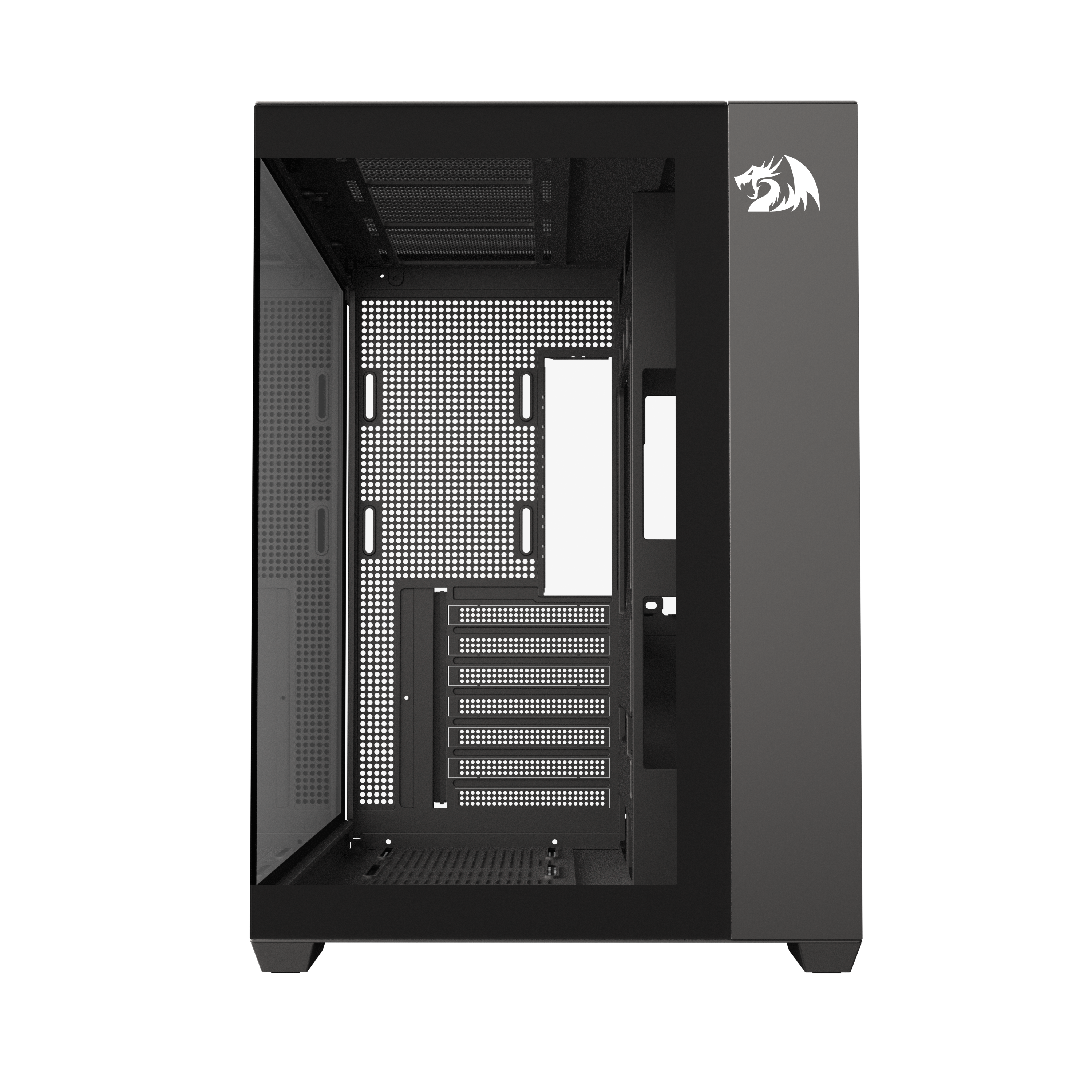 Sarung PC Permainan Kaca Sisi ATX SCALPEL GC-623