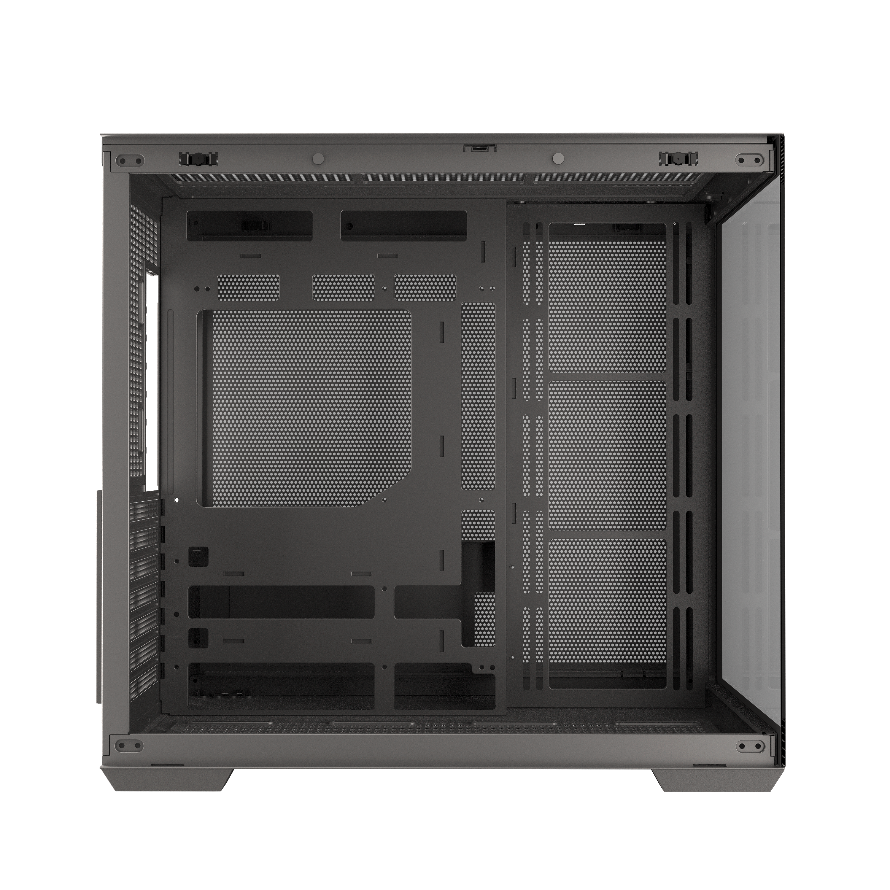Sarung PC Permainan Kaca Sisi ATX SCALPEL GC-623