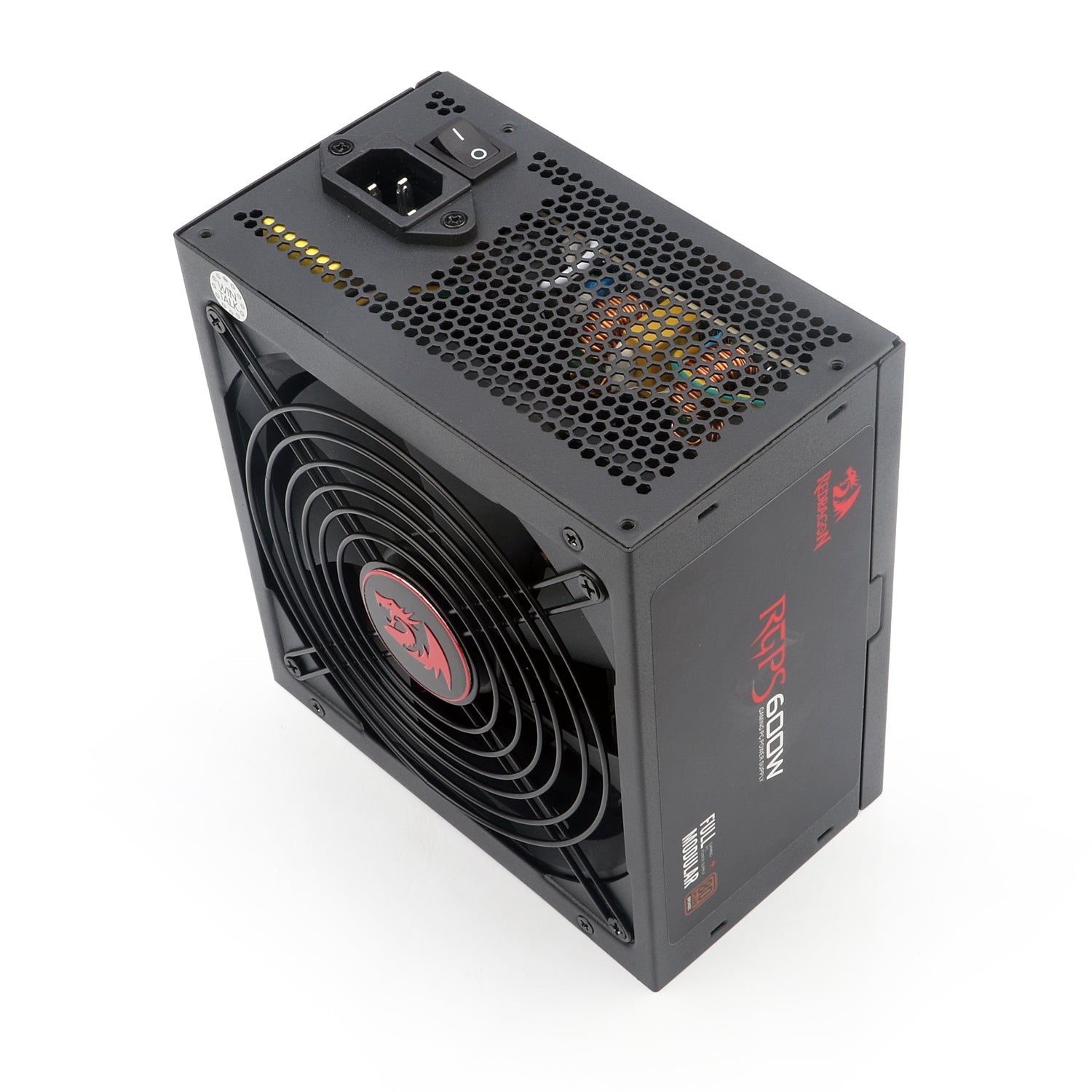 Bekalan Kuasa PC Permainan Modul Penuh 600W Redragon RGPS GC-PS003
