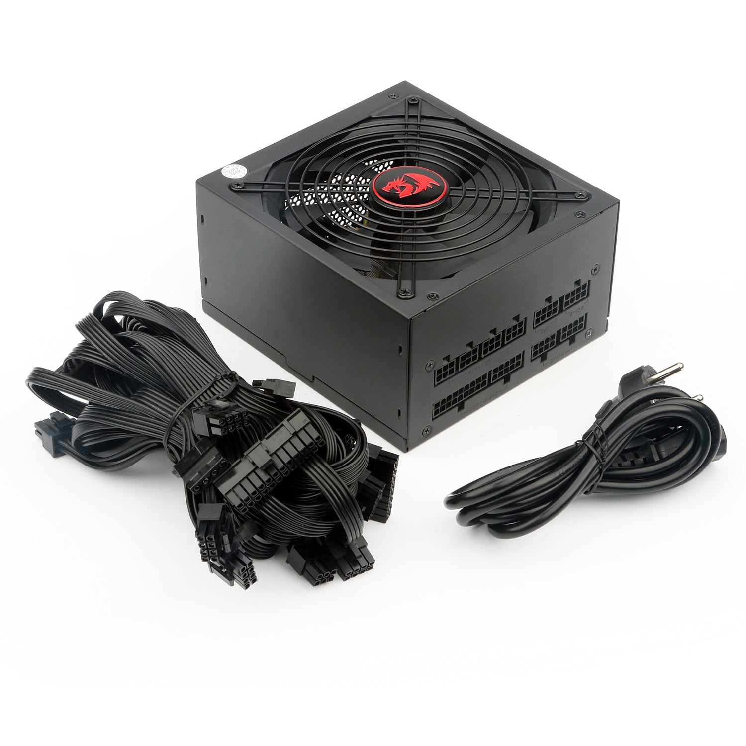 Bekalan Kuasa PC Permainan Modul Penuh 600W Redragon RGPS GC-PS003