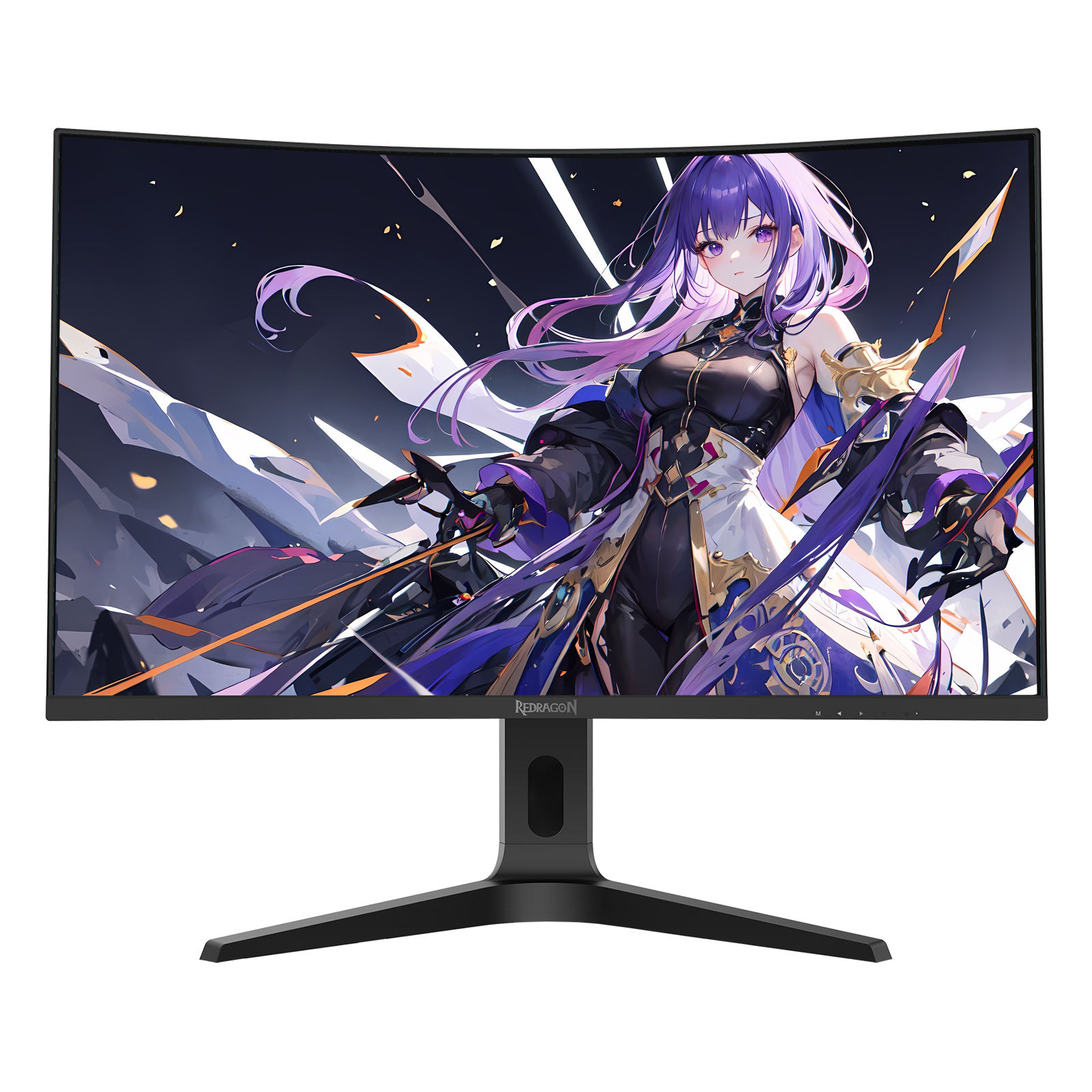 Monitor Permainan Melengkung REDRAGON TASSOS GM32H2Q 32 inci QHD 180Hz