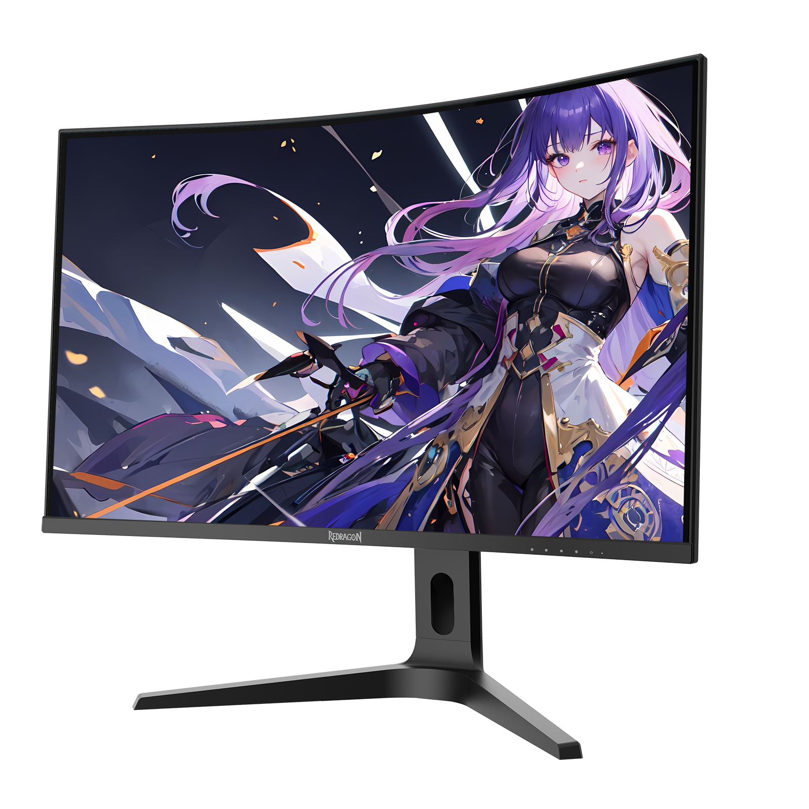 Monitor Permainan Melengkung REDRAGON TASSOS GM32H2Q 32 inci QHD 180Hz