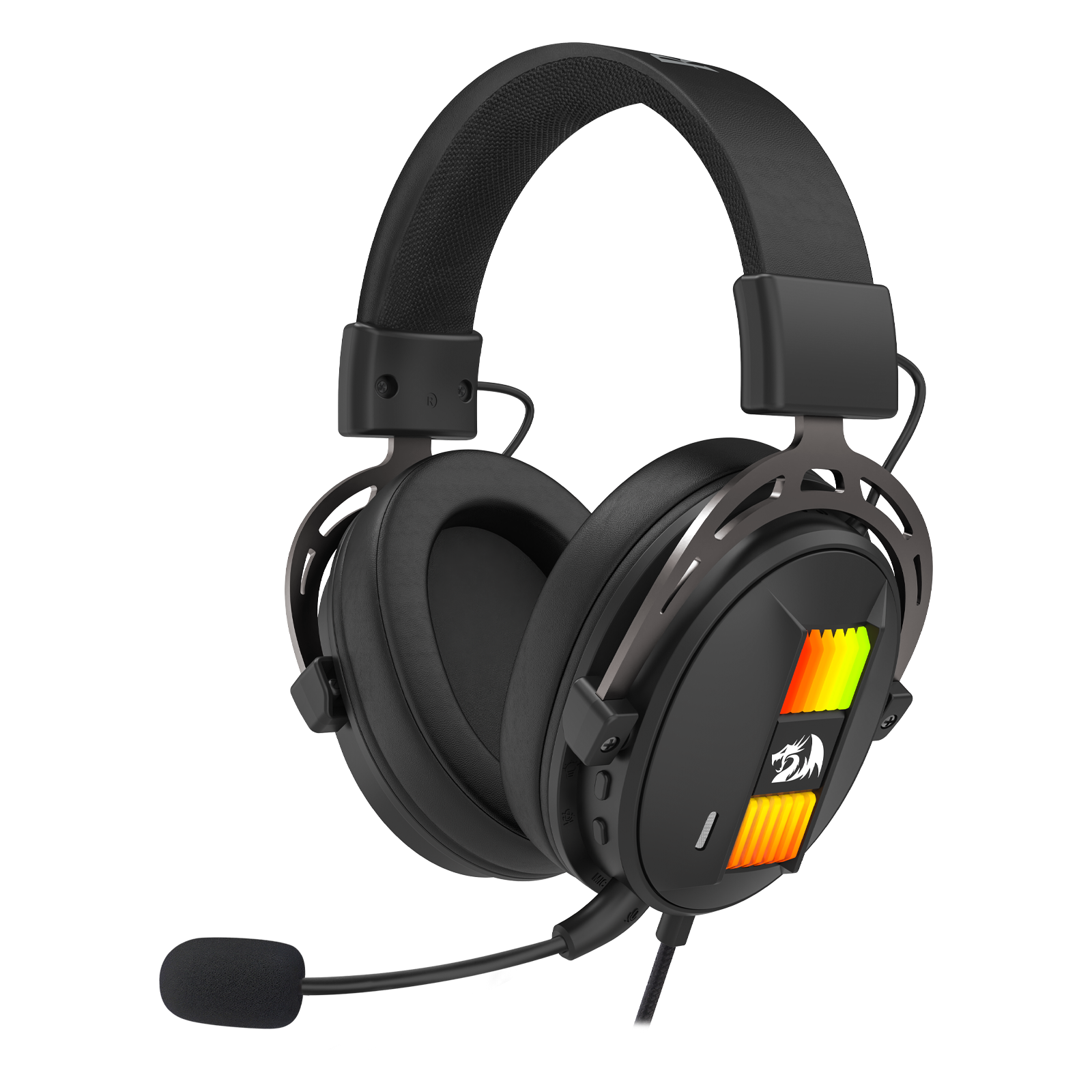 Alat Dengar Permainan Berwayar Virtual 7.1 bunyi SPARDA H375-RGB