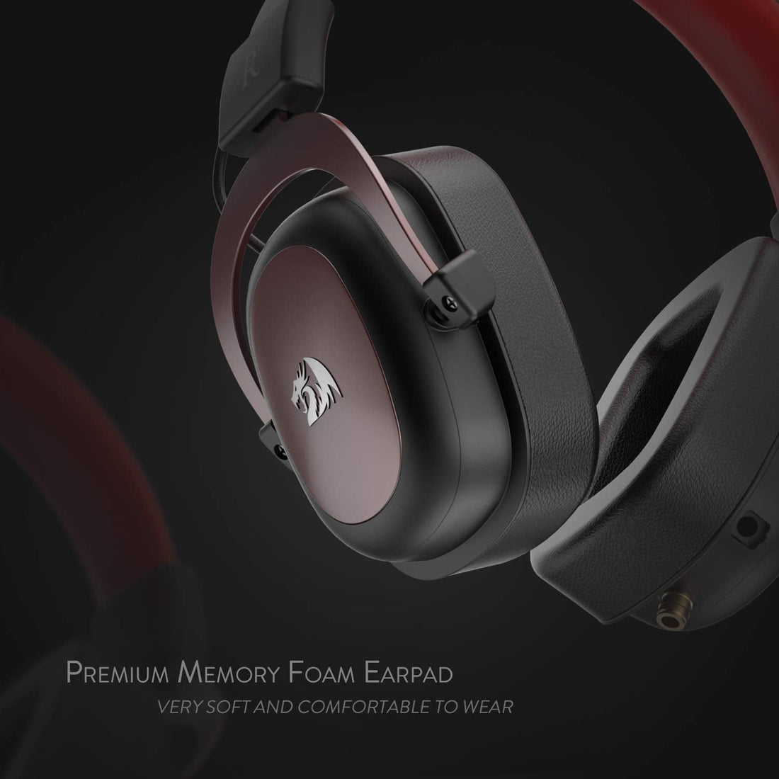 Redragon H510 Zeus Gaming Headphone Berkabel - Bunyi Surround 7.1 Maya - Kusyen Telinga Buih Memori - Pemacu 53MM - Mikrofon Boleh Tanggal - Headset Berbilang Platform - untuk PC / PS4 & Xbox One, Nintendo Switch