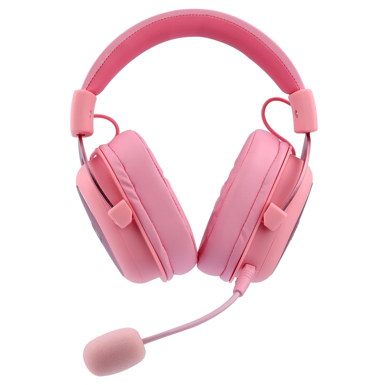 Redragon H510 Pink Zeus Set Kepala Permainan Berwayar, Bunyi Sekeliling 7.1, Mikrofon Boleh Tanggal