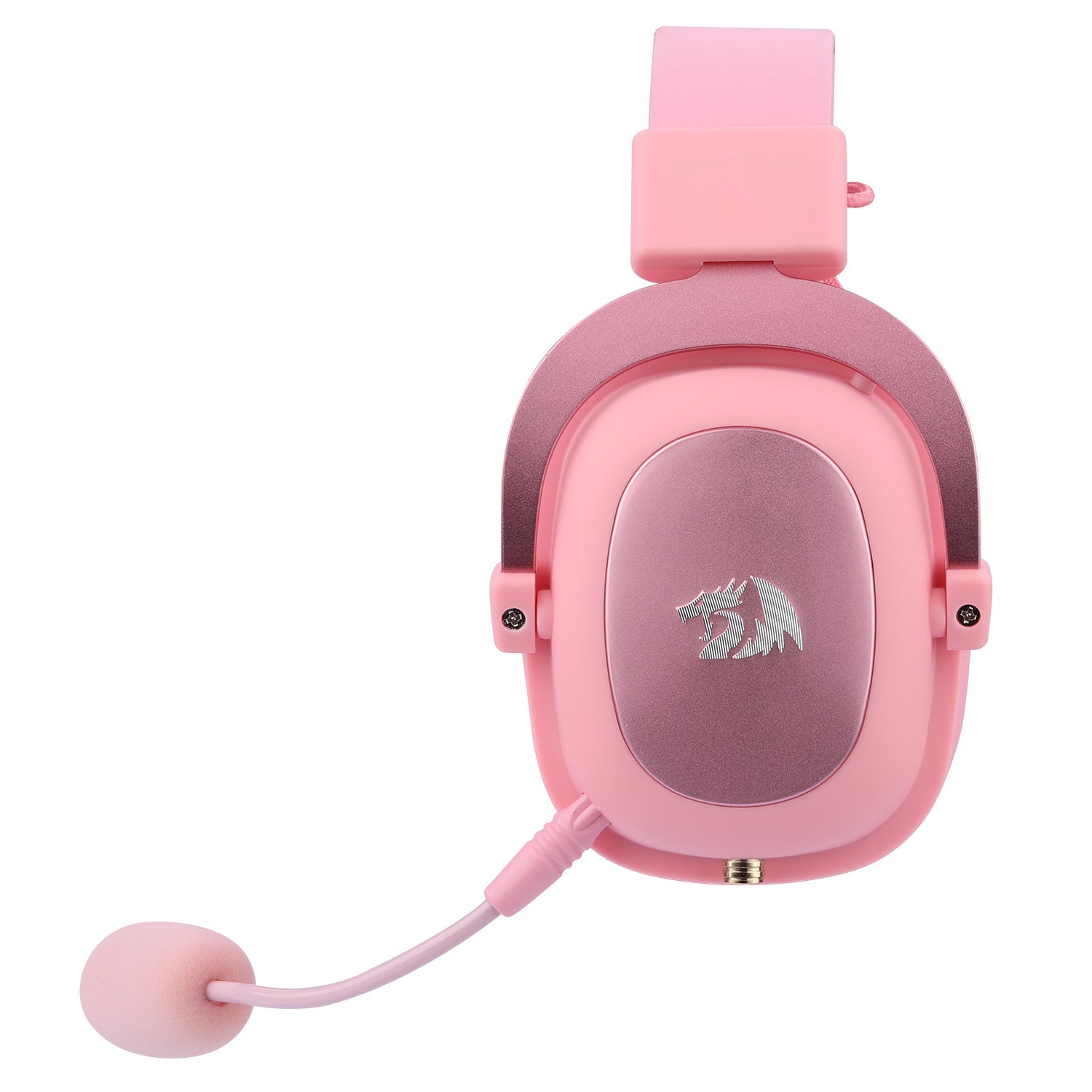 Redragon H510 Pink Zeus Set Kepala Permainan Berwayar, Bunyi Sekeliling 7.1, Mikrofon Boleh Tanggal