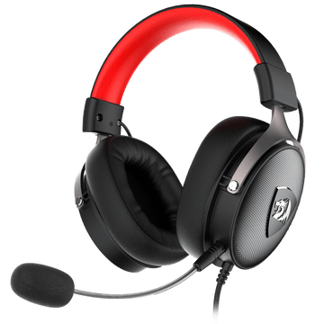 Redragon H520 Icon Alat Dengar Permainan Berwayar, Bunyi Sekeliling 7.1 - Pad Telinga Buih Memori