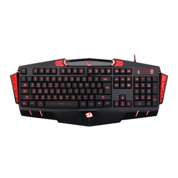Papan Kekunci Permainan Redragon K501 Asura Lampu Belakang LED 7 Warna