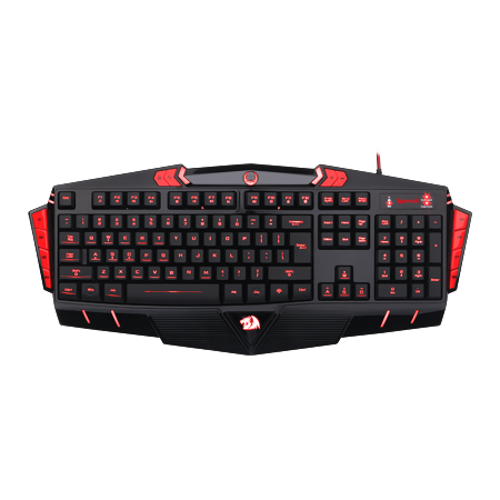 Papan Kekunci Permainan Redragon K501 Asura Lampu Belakang LED 7 Warna